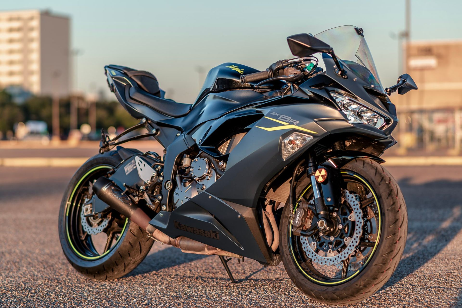 Used 2023 Kawasaki KAWASAKI NINJA ZX-6R Black & Blue