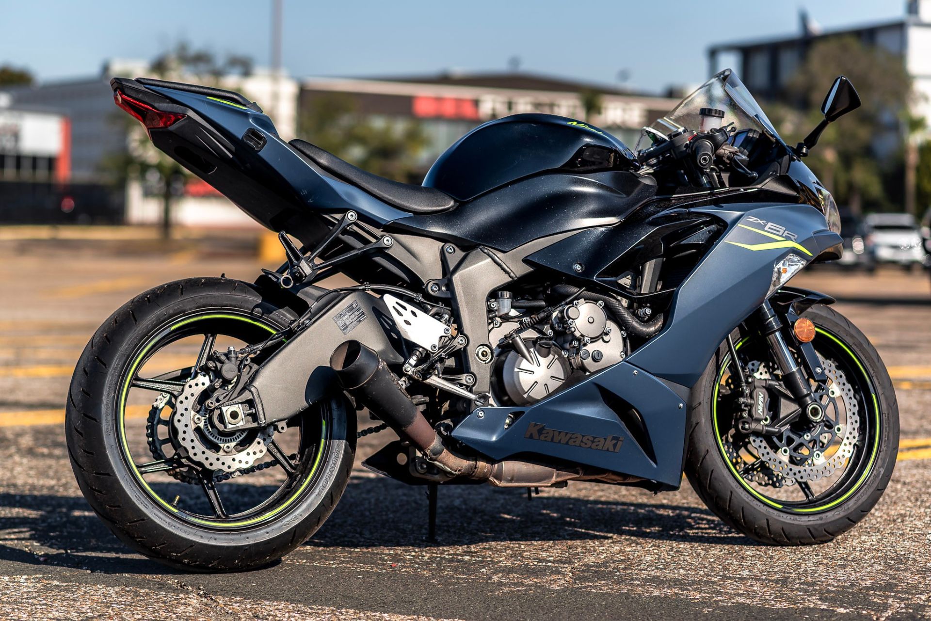 ブラック blueblue223様 Used 2023 Kawasaki KAWASAKI NINJA ZX-6R Black & Blue