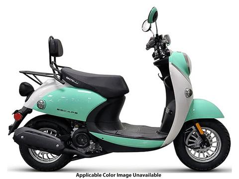 New 2020 Bintelli Scooters Escape 49 cc Black / White Scooters For