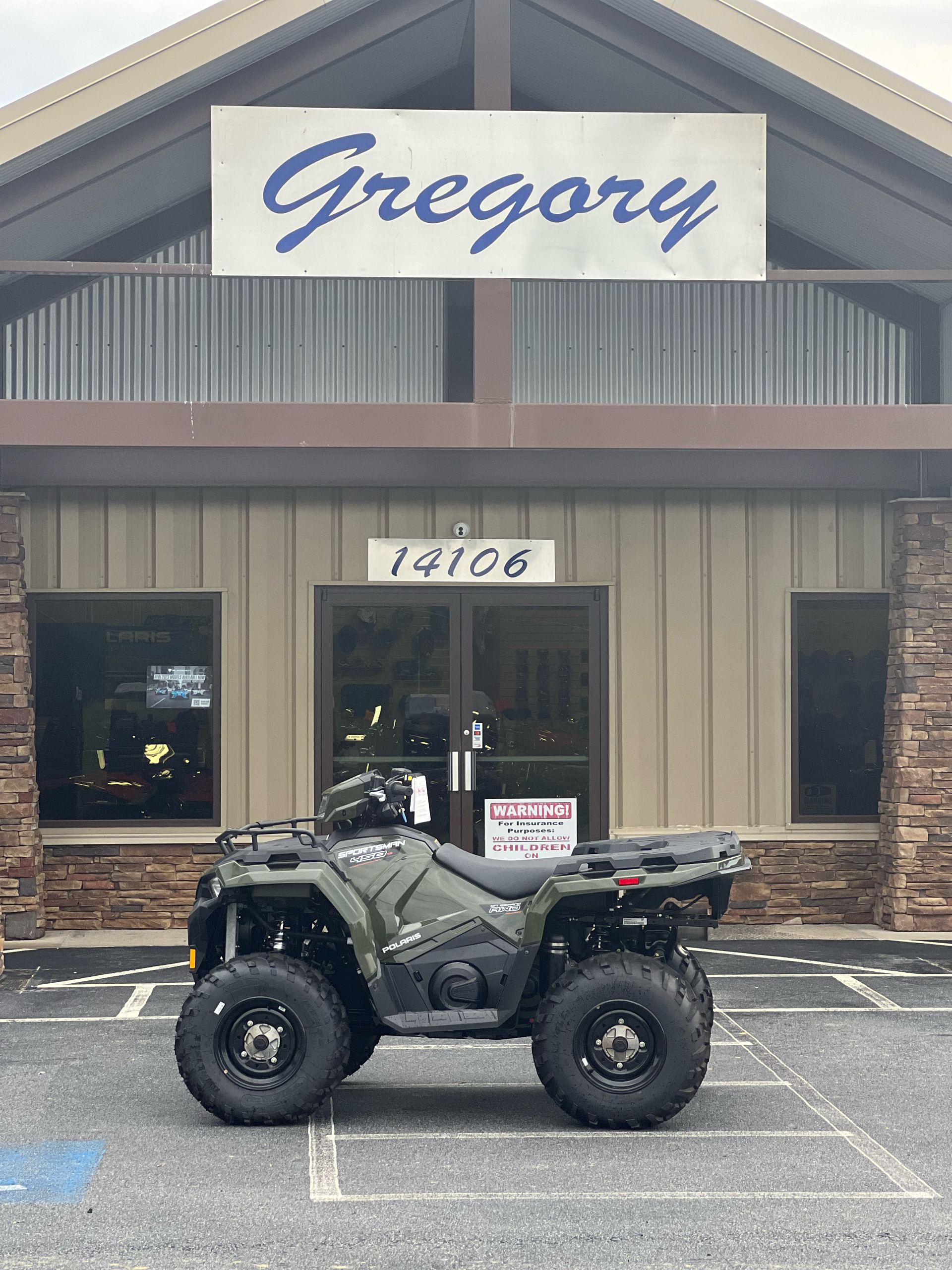 2025 Polaris Sportsman 450 H.O. in Jacksonville, Arkansas - Photo 1