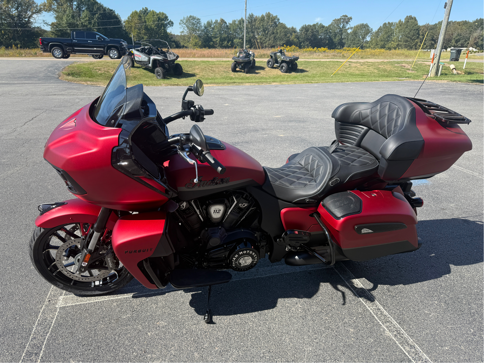 2025 Indian Motorcycle Pursuit® Dark Horse® with 112 and Powerband Audio Package in Jacksonville, Arkansas - Photo 4