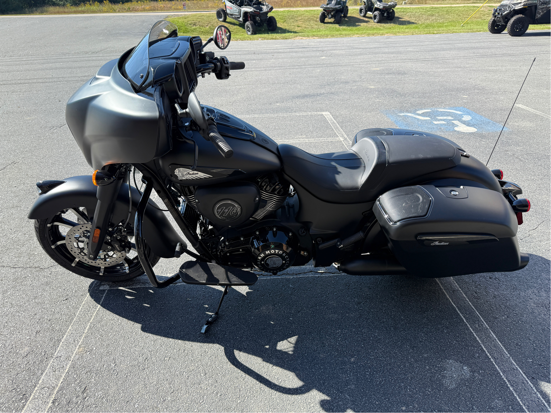 2025 Indian Motorcycle Chieftain® Dark Horse® with PowerBand Audio Package in Jacksonville, Arkansas - Photo 7