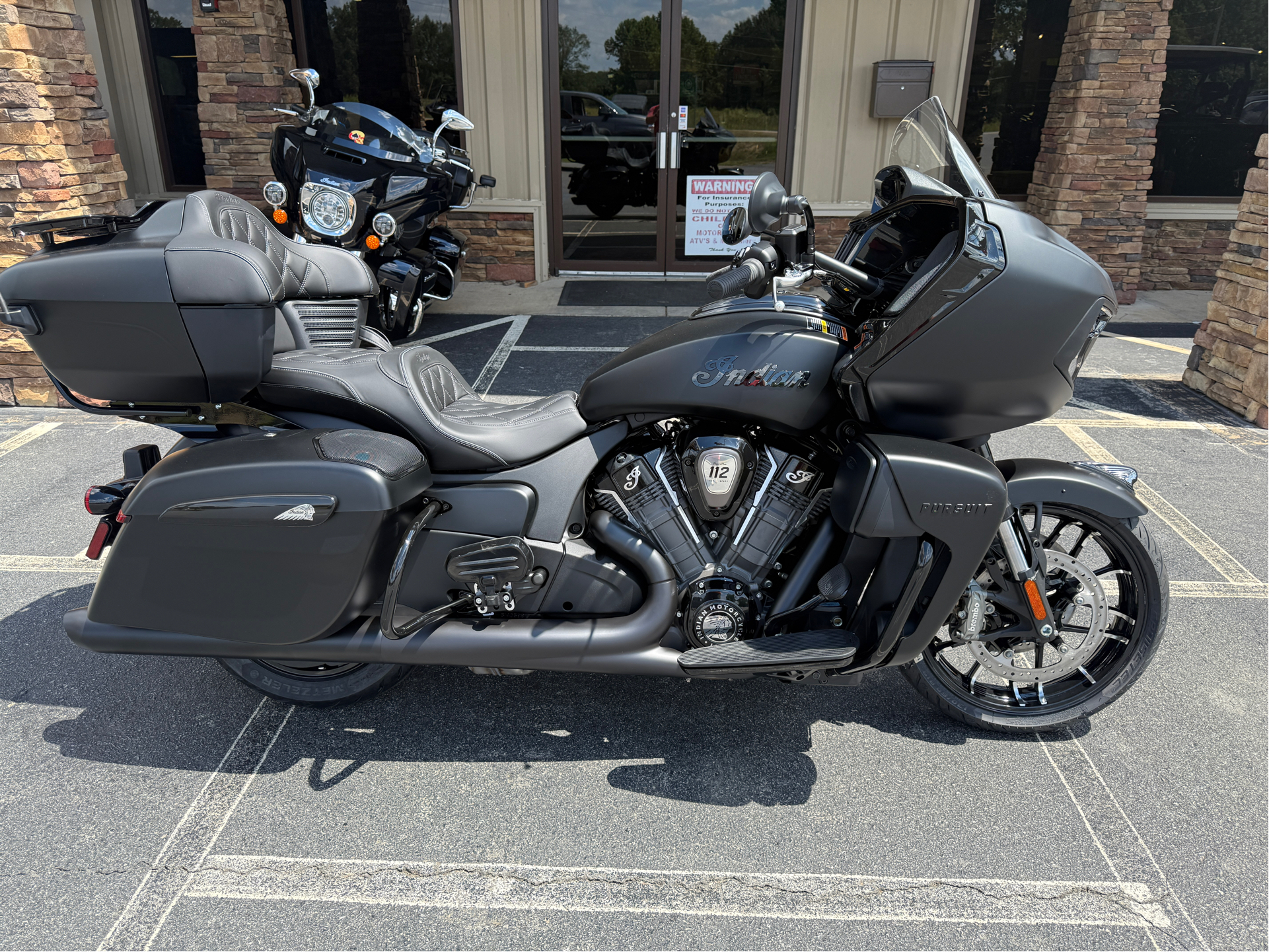 2025 Indian Motorcycle Pursuit® Dark Horse® with 112 and Powerband Audio Package in Jacksonville, Arkansas - Photo 2