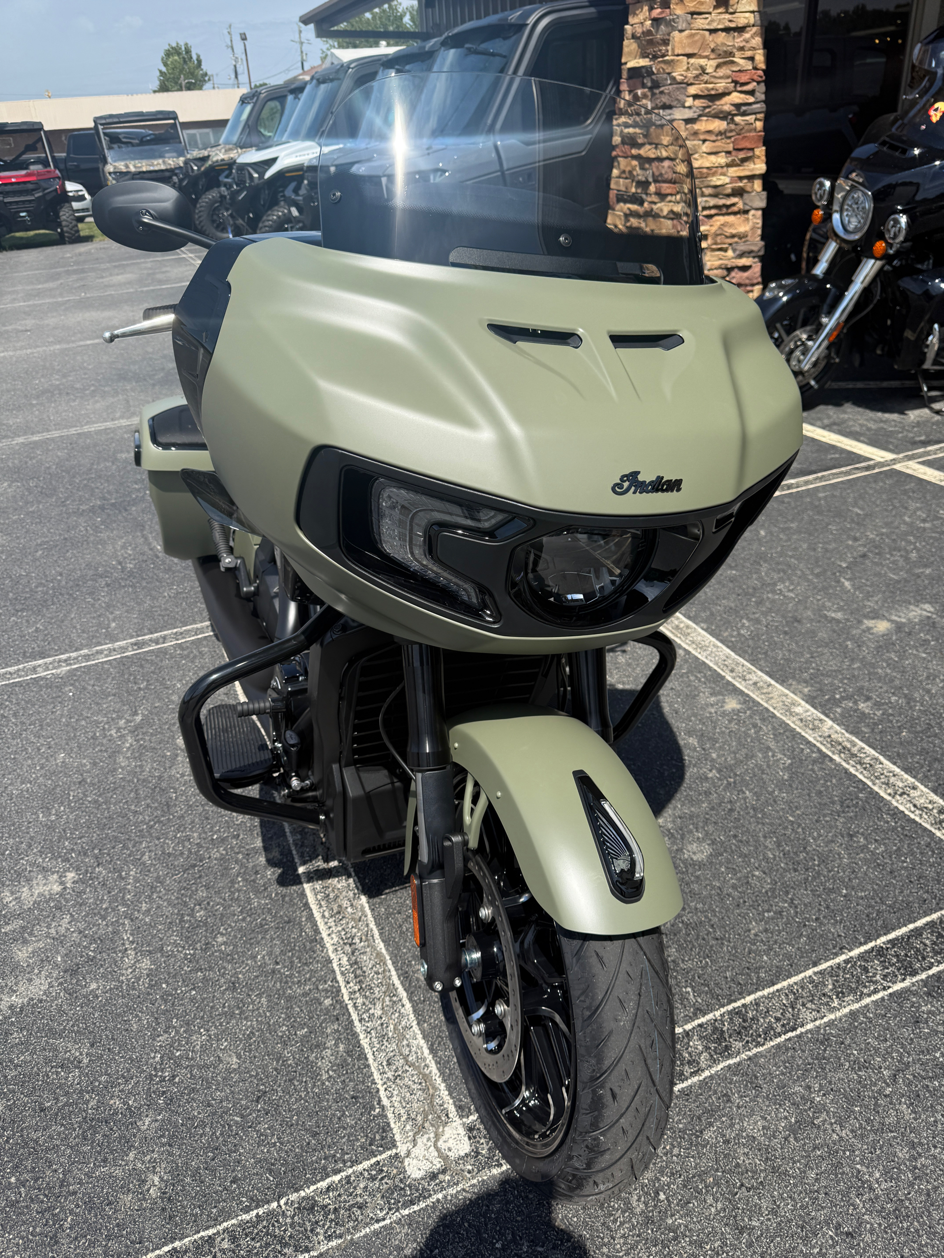2025 Indian Motorcycle Challenger® Dark Horse® 112 with PowerBand Audio Package in Jacksonville, Arkansas - Photo 3