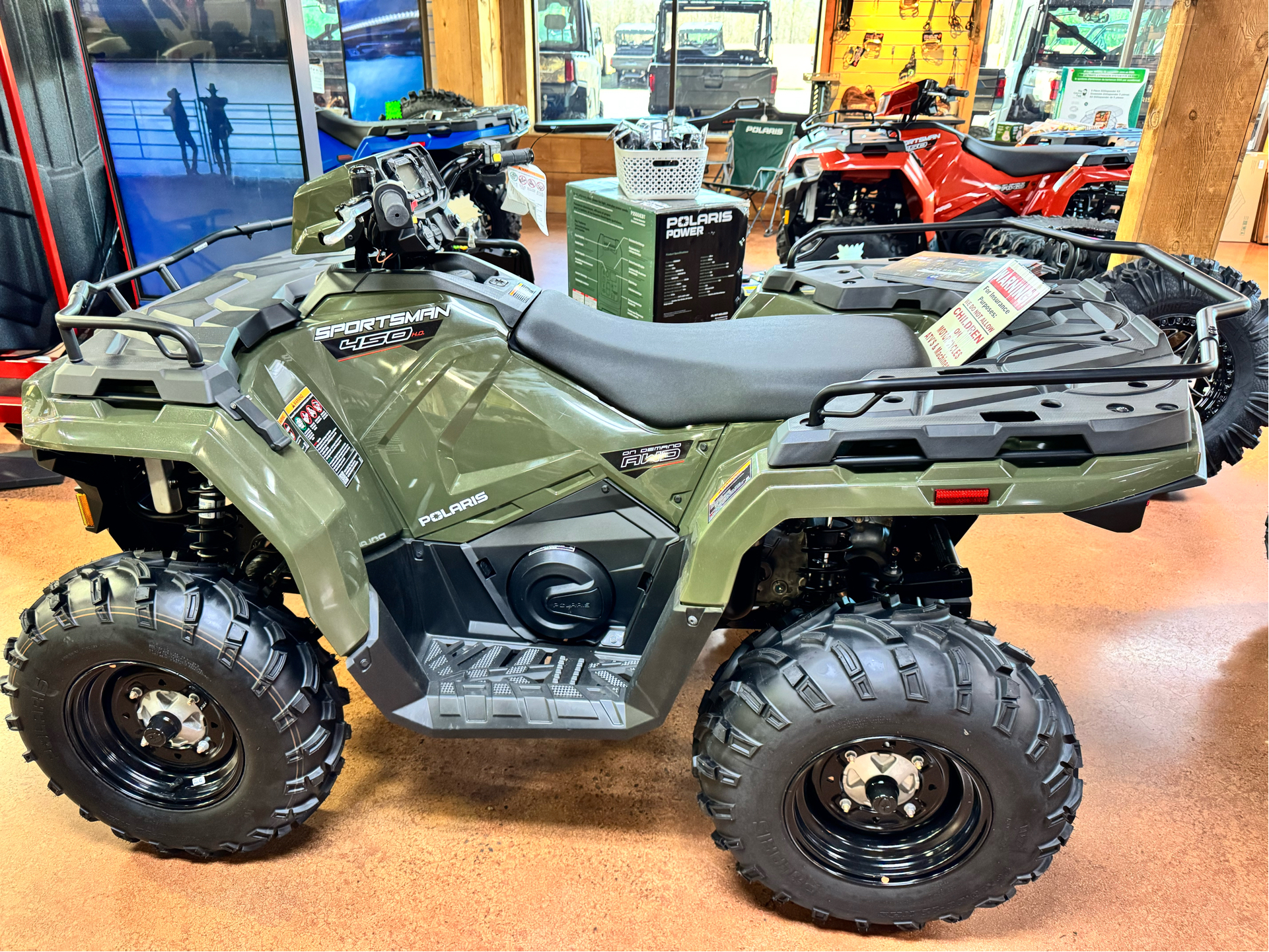 2025 Polaris Sportsman 450 H.O. EPS in Jacksonville, Arkansas - Photo 2