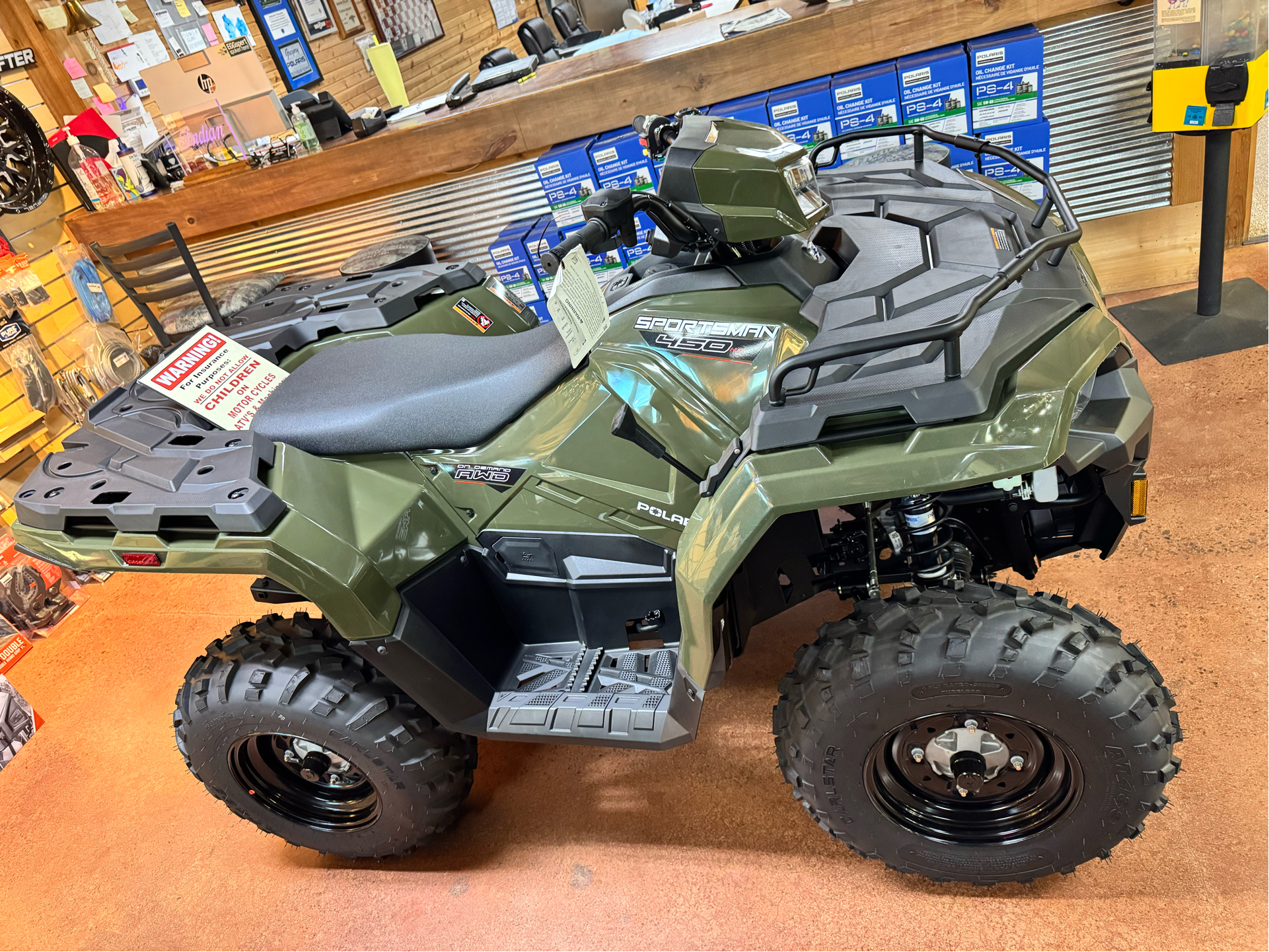 2025 Polaris Sportsman 450 H.O. EPS in Jacksonville, Arkansas - Photo 2
