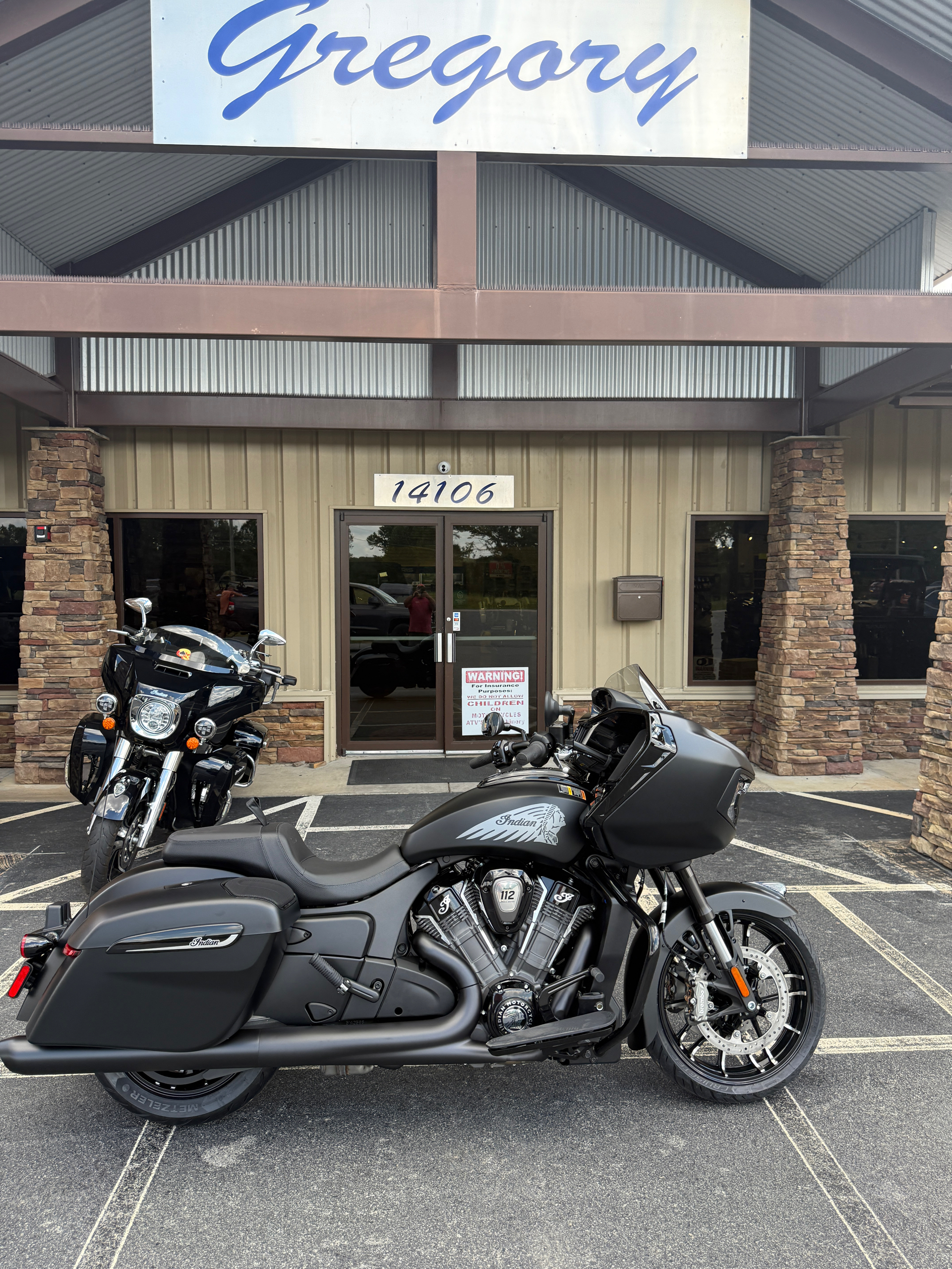 2025 Indian Motorcycle Challenger® Dark Horse® 112 with PowerBand Audio Package in Jacksonville, Arkansas - Photo 1