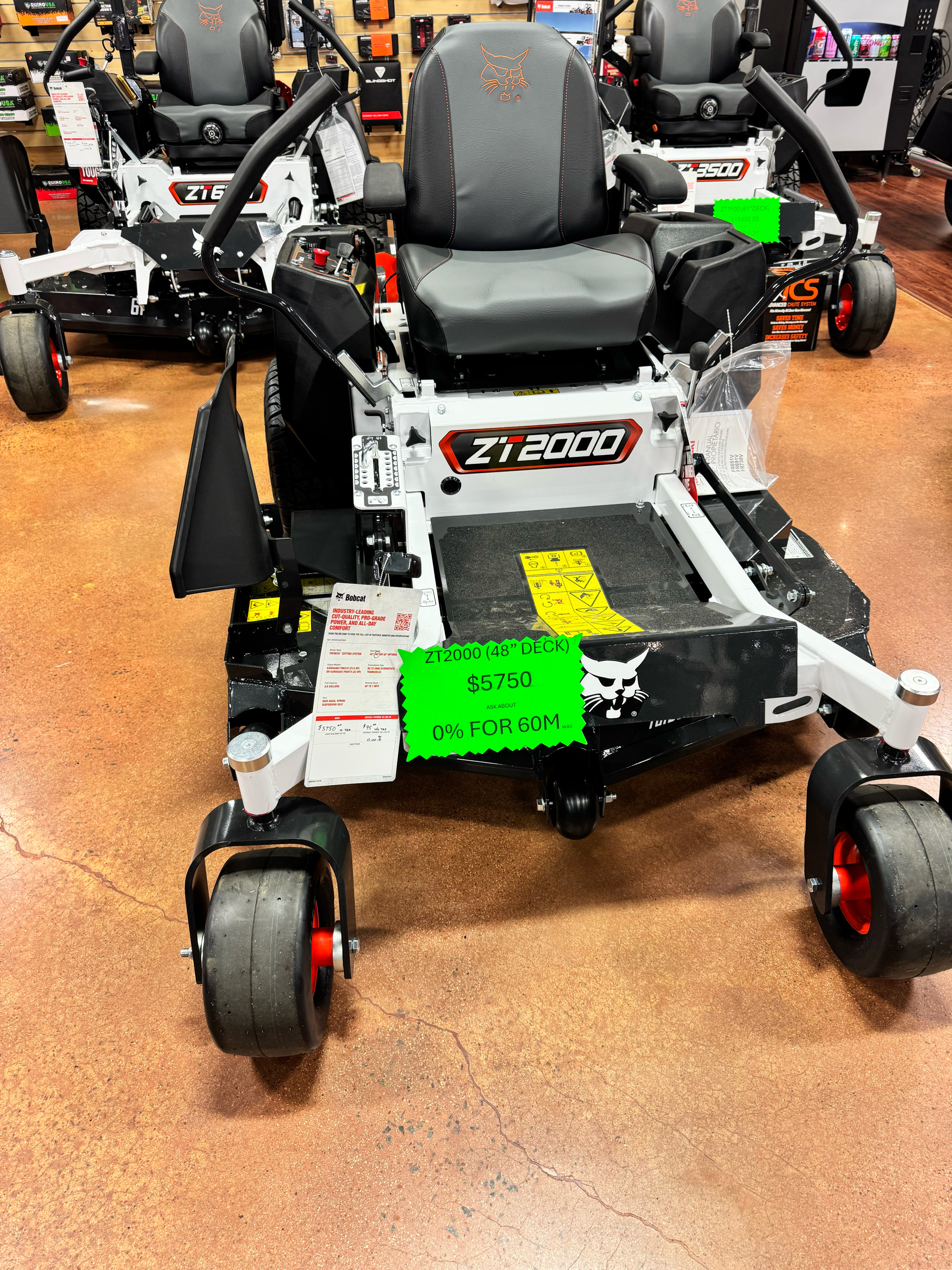 2024 Bobcat ZT2000 48 in. Kawasaki FR651V 21.5 hp in Jacksonville, Arkansas - Photo 1