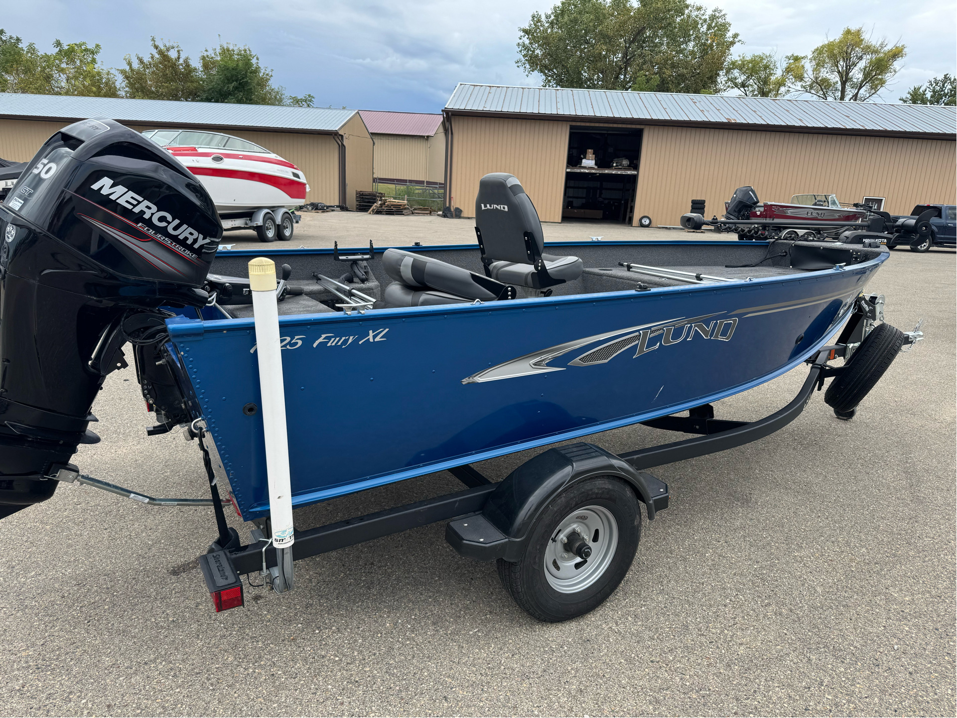 2019 Lund 1625 Fury XL - Tiller Power Boats Outboard Albert Lea