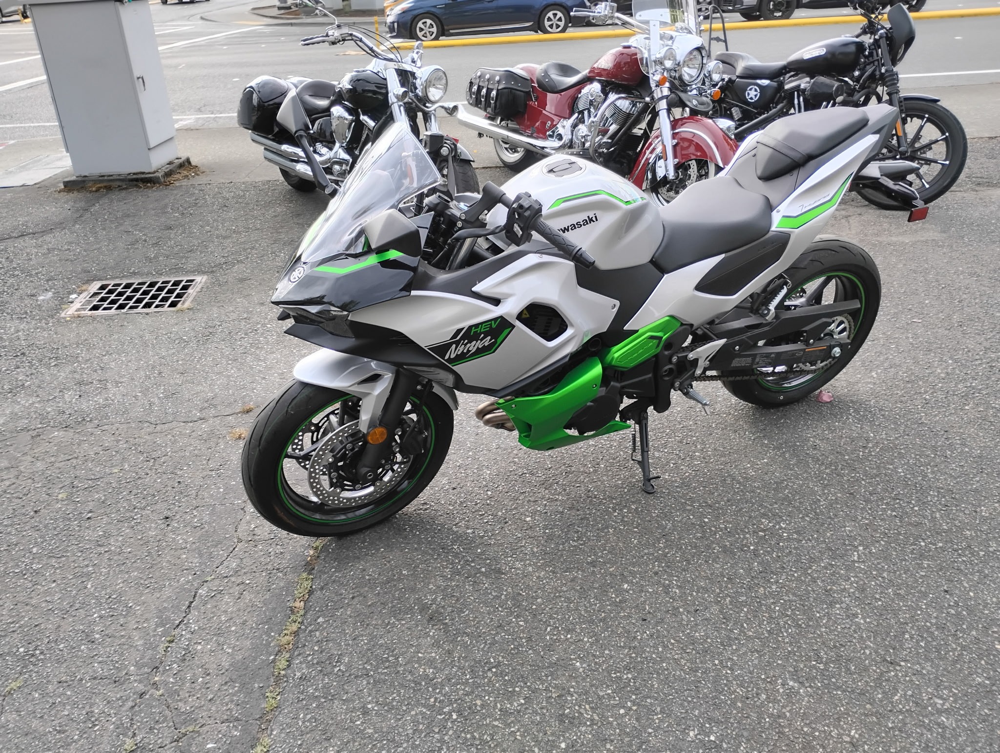 ぴーさん New 2024 Kawasaki Ninja 7 Hybrid ABS Motorcycles in Bellevue, WA