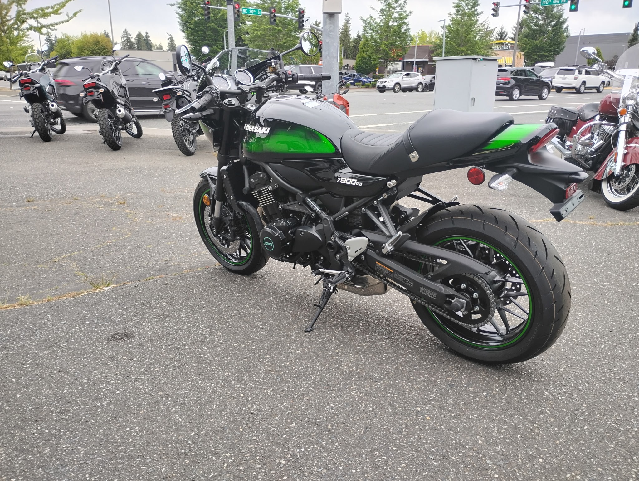 New 2025 Kawasaki Z900RS Cafe ABS Motorcycles in Bellevue, WA