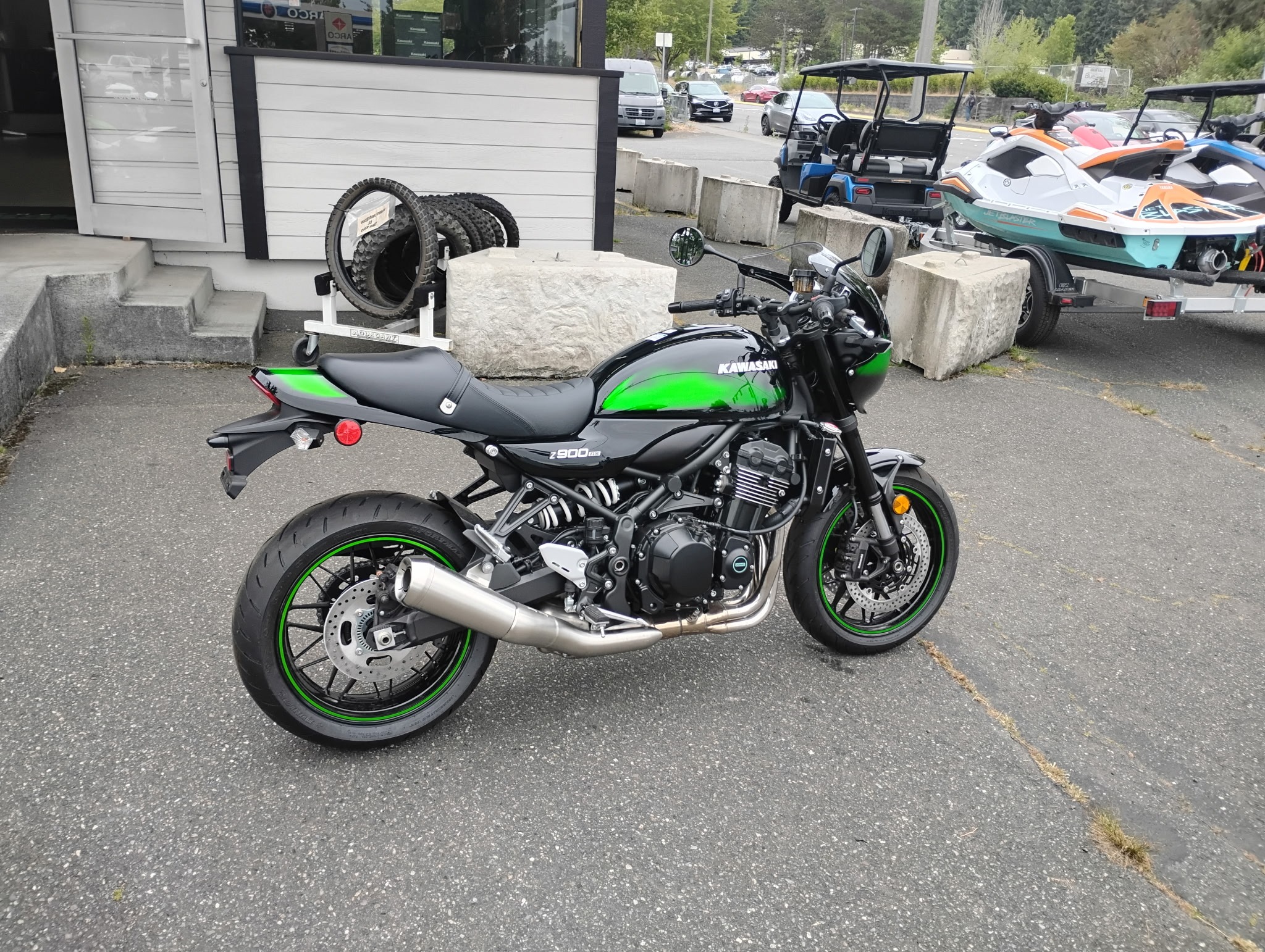 New 2025 Kawasaki Z900RS Cafe ABS Motorcycles in Bellevue, WA