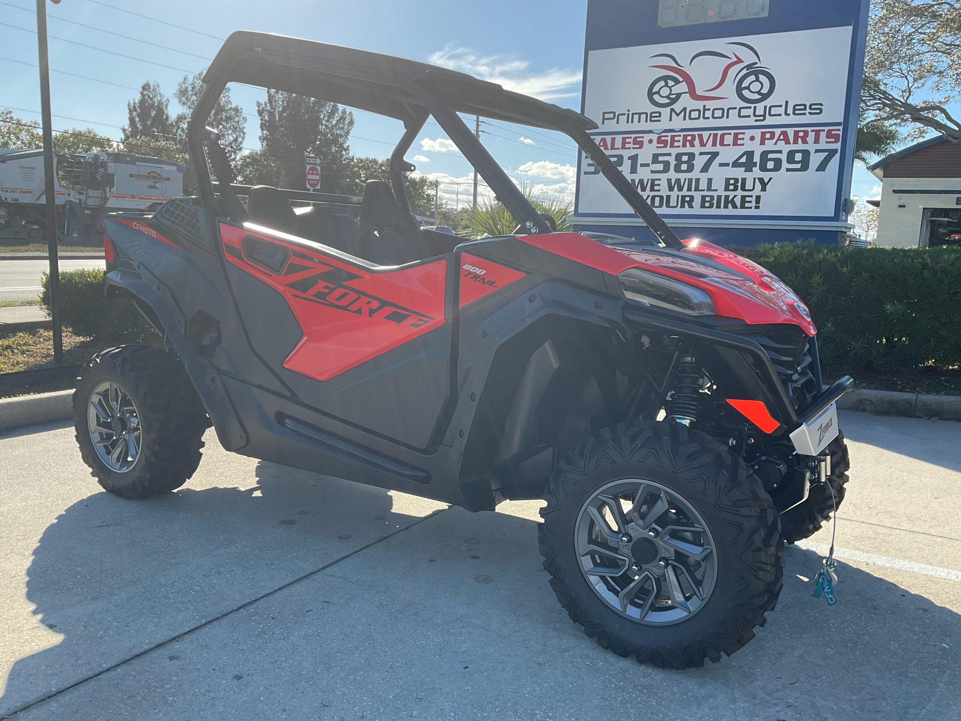 New 2024 CFMOTO ZForce 800 Trail, Melbourne FL | Specs