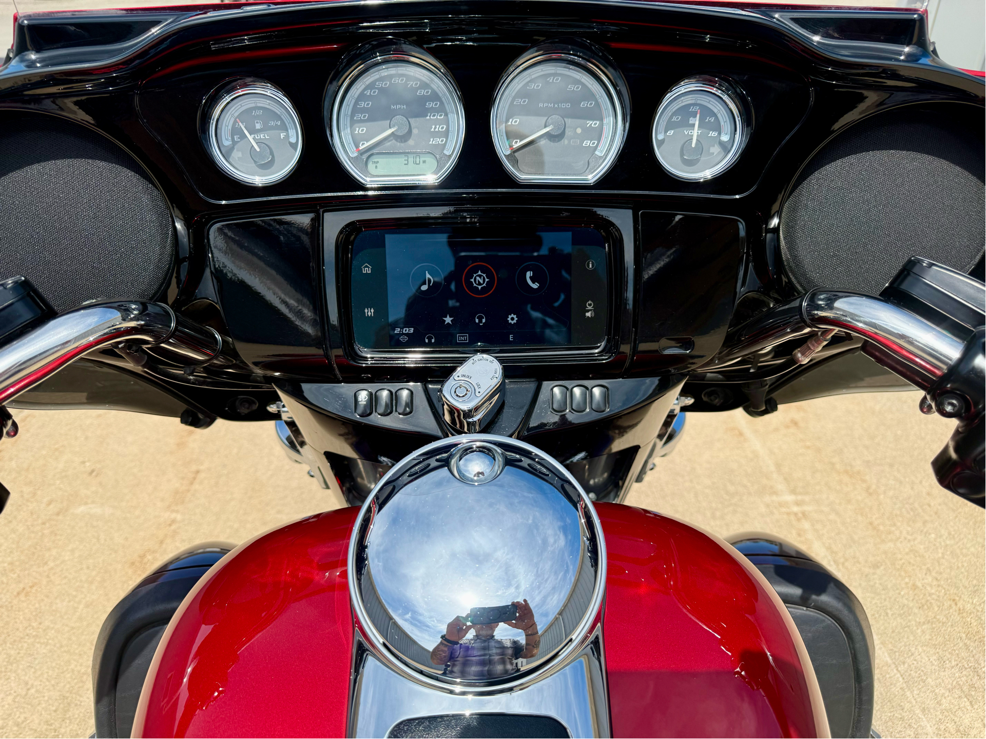 【Velvet】 Harleyトップ Used 2019 Harley-Davidson Ultra Limited Wicked Red / Twisted