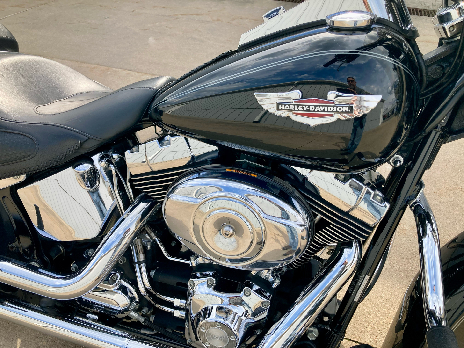 Used 2010 Harley-Davidson Softail® Deluxe Vivid Black