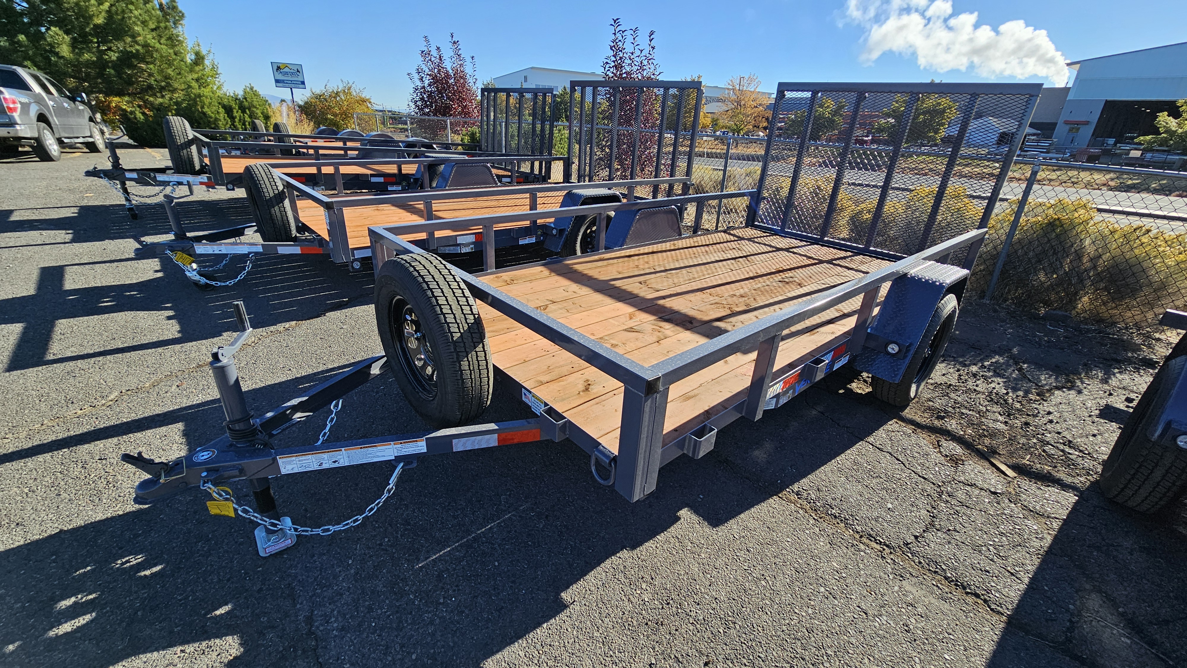 2026 6X12 FLATBED RAIL WITH RAMP 3K