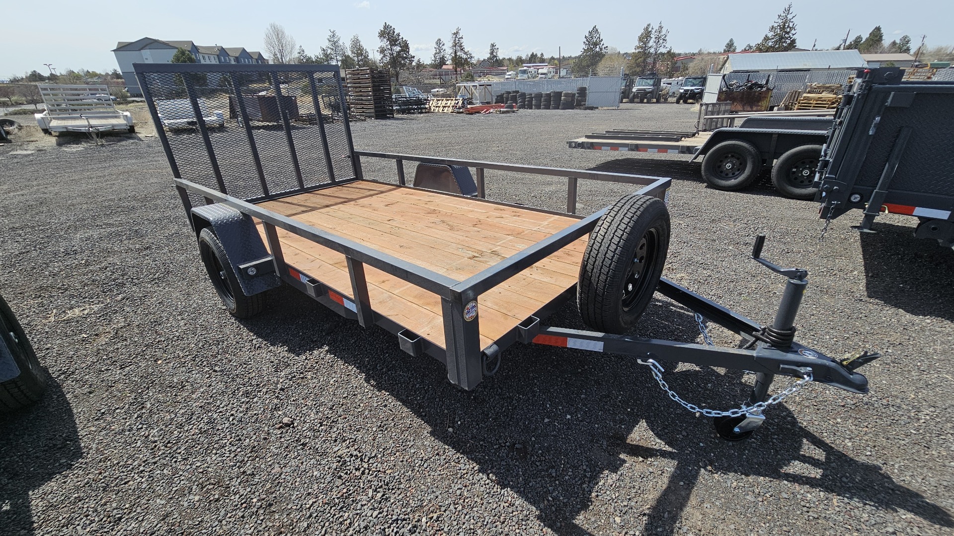 2026 6X12 FLATBED RAIL WITH RAMP 3K