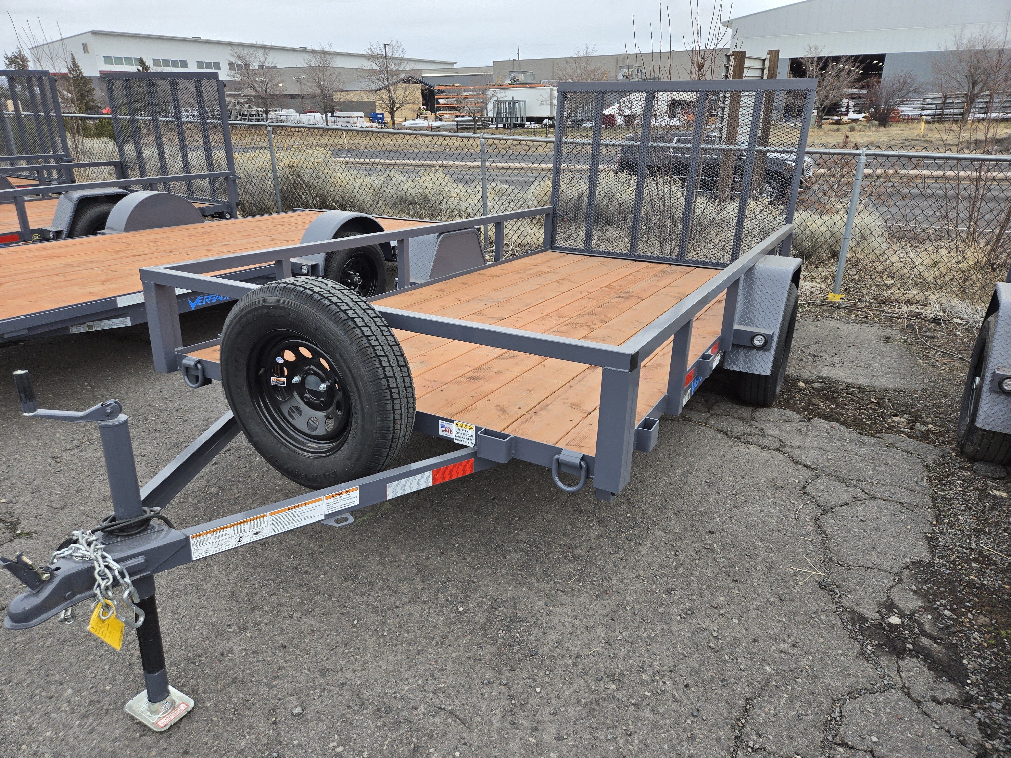 2026 6X12 FLATBED RAIL WITH RAMP 3K