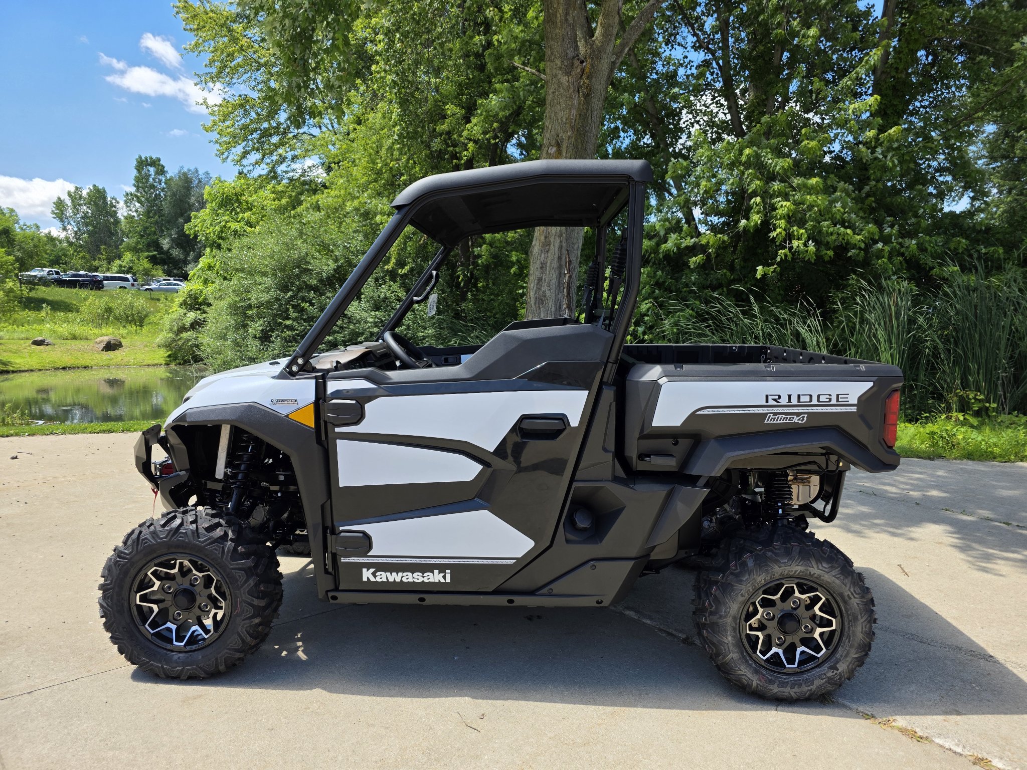 New 2025 Kawasaki RIDGE® Ranch Edition, Cement City MI | Specs