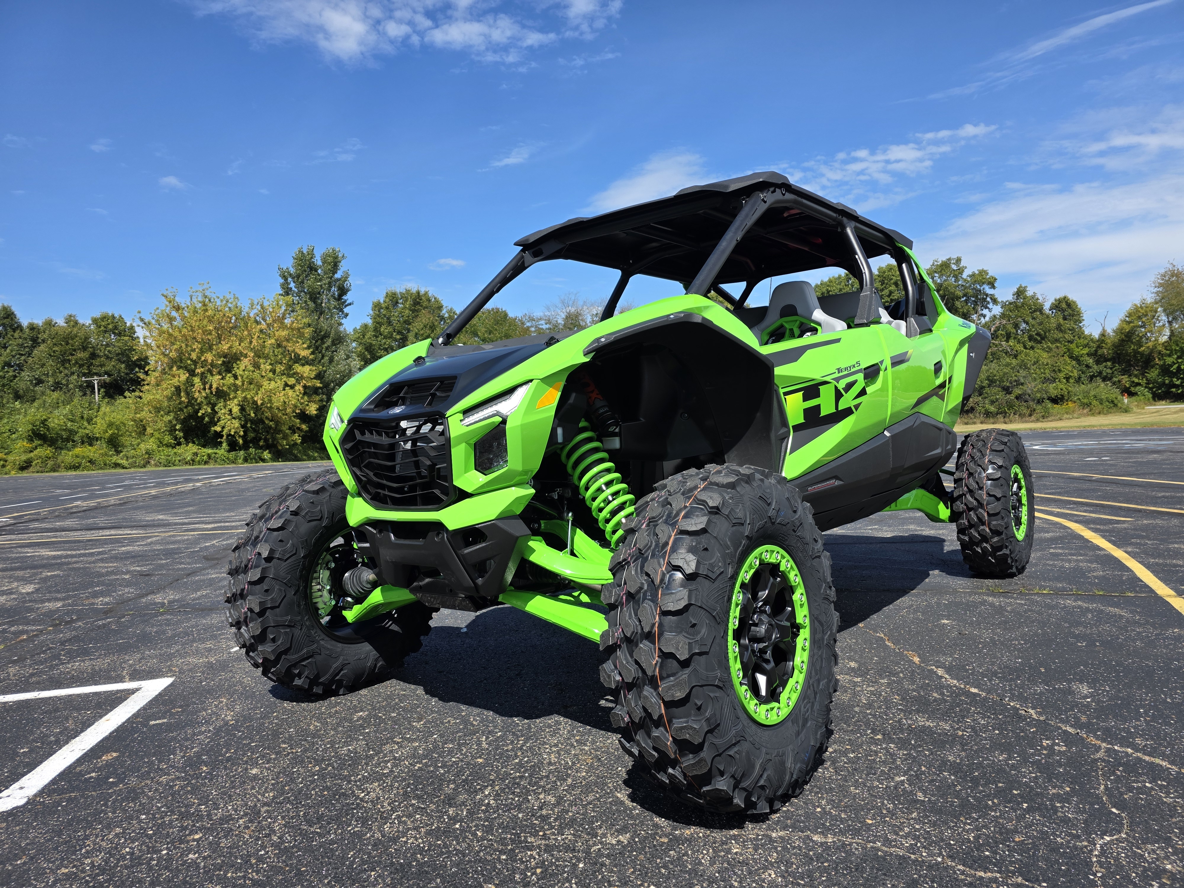 New 2026 Kawasaki Teryx5 H2 Deluxe eS, Cement City MI | Specs