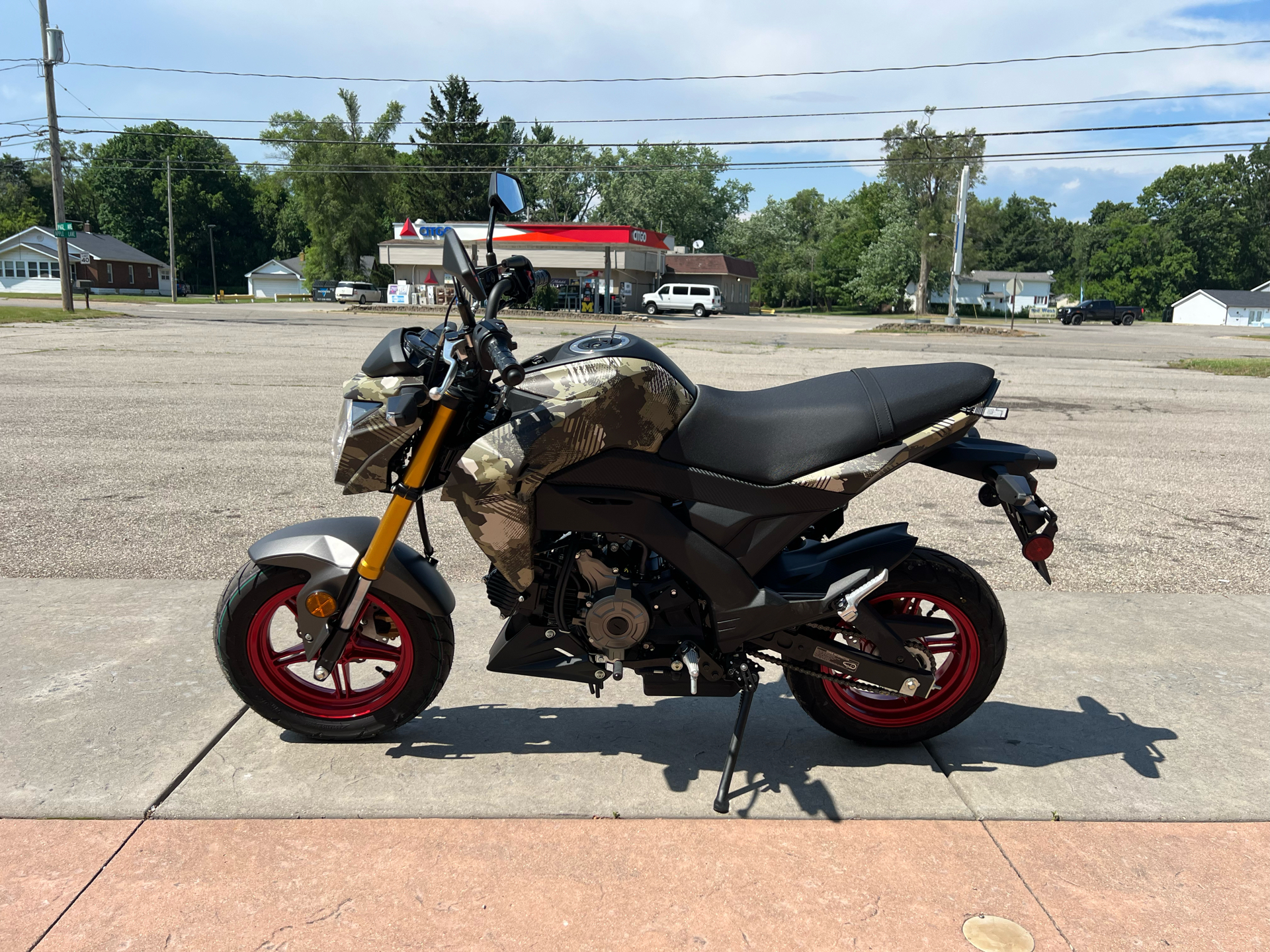 New 2025 Kawasaki Z125 Pro, Michigan Center MI | Specs, Price