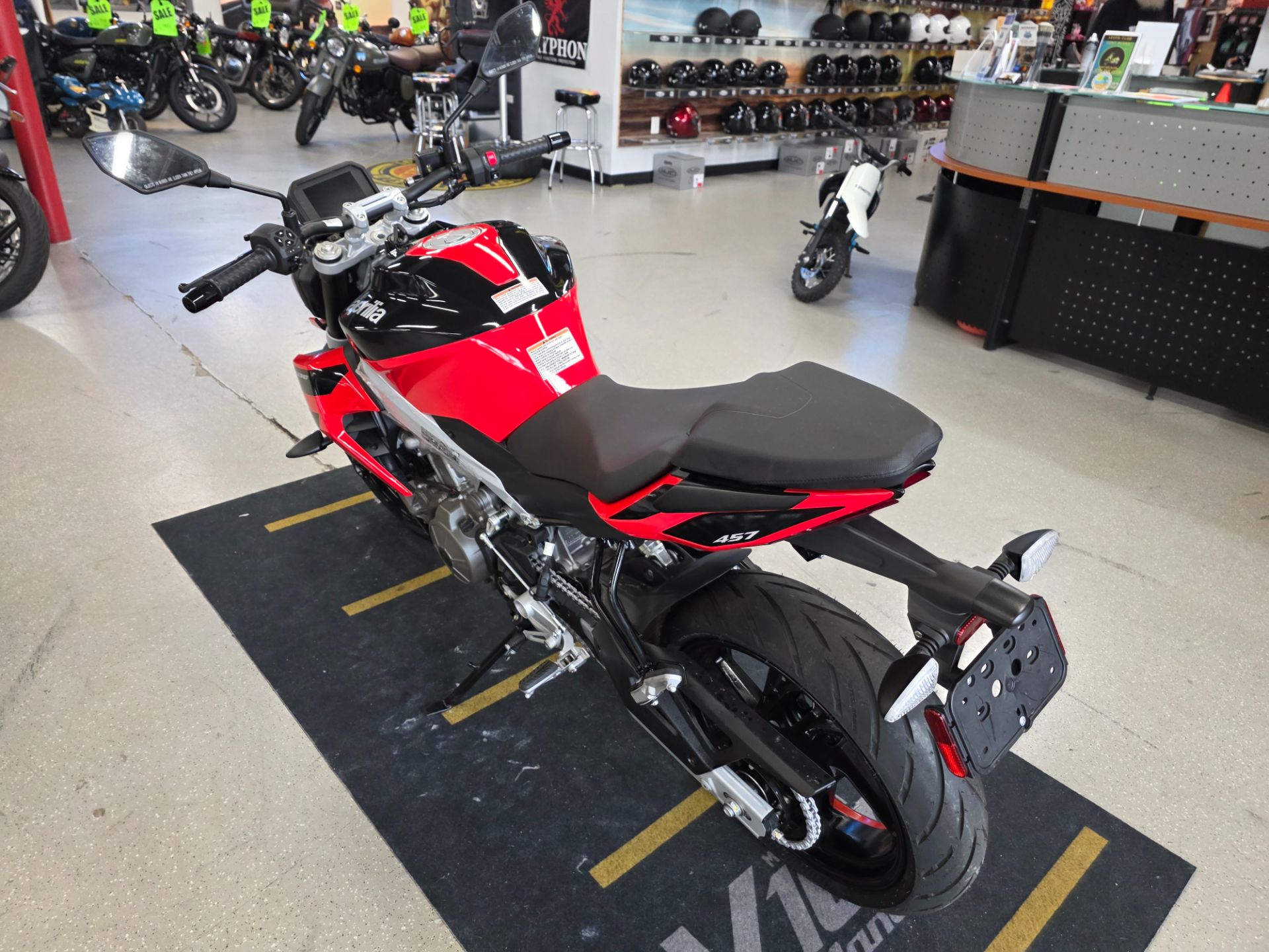 2026 Aprilia RS457 TUONO in Fort Myers, Florida - Photo 9