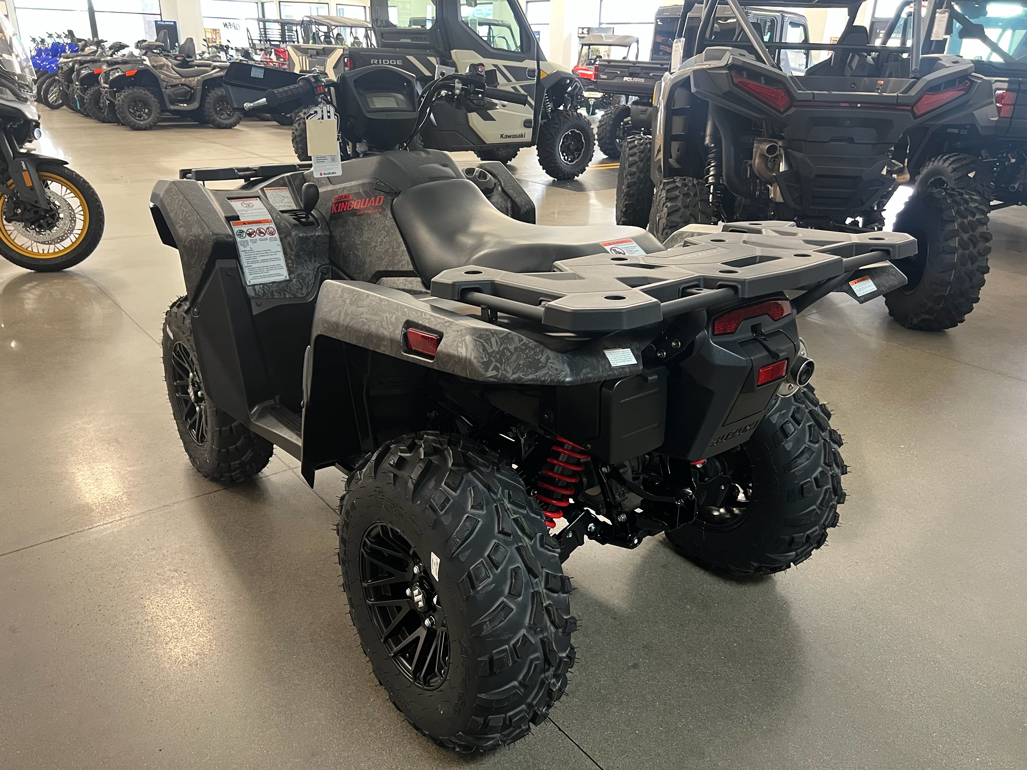 2026 Suzuki KingQuad 750AXi Power Steering SE Camo 6