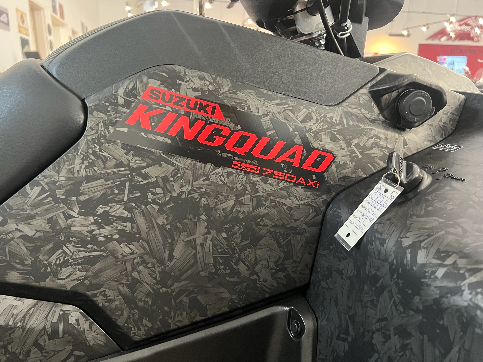 2026 Suzuki KingQuad 750AXi Power Steering SE Camo 11