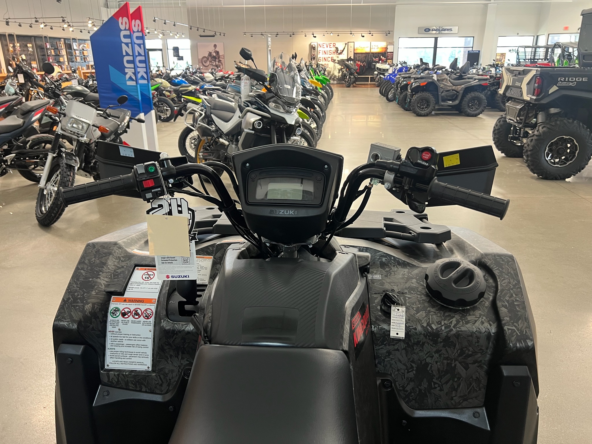 2026 Suzuki KingQuad 750AXi Power Steering SE Camo 12