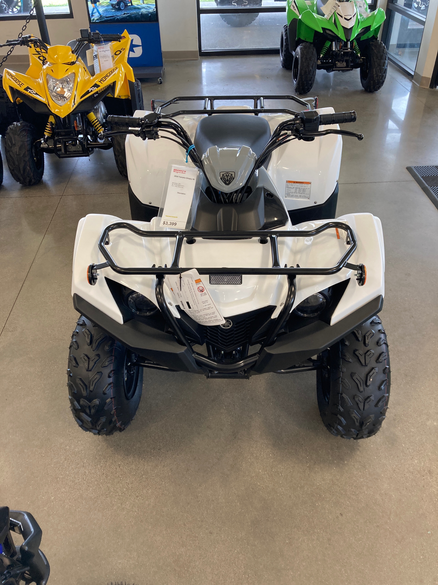 New 2024 Yamaha Grizzly 90, Bettendorf IA | Specs, Price, Photos