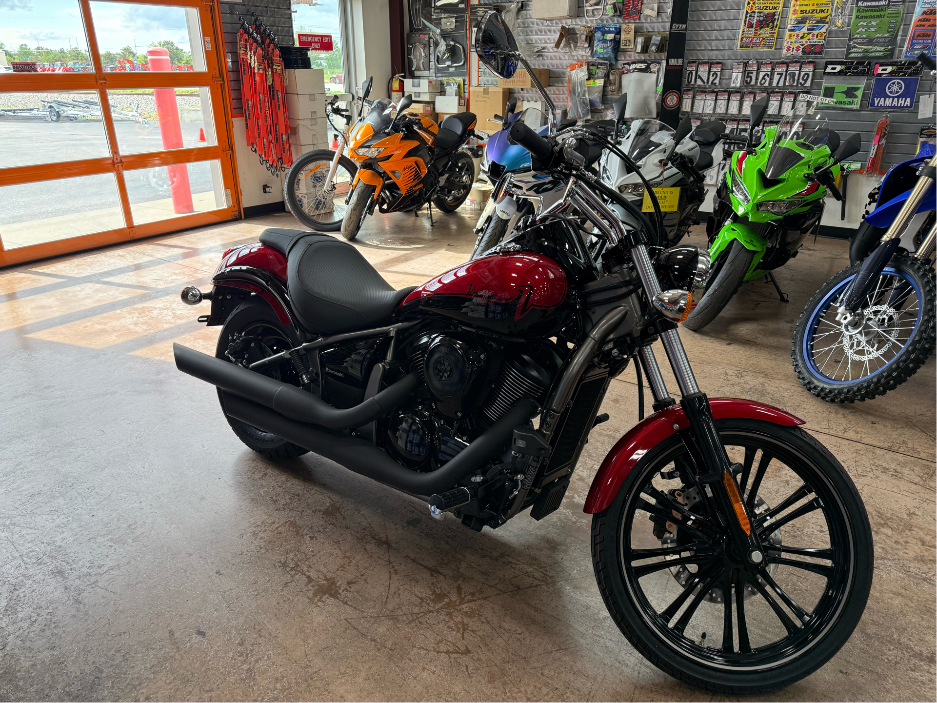New 2025 Kawasaki Vulcan 900 Custom Motorcycles in Evansville, IN | Stock  Number: SA004204, image size:1921x1441
