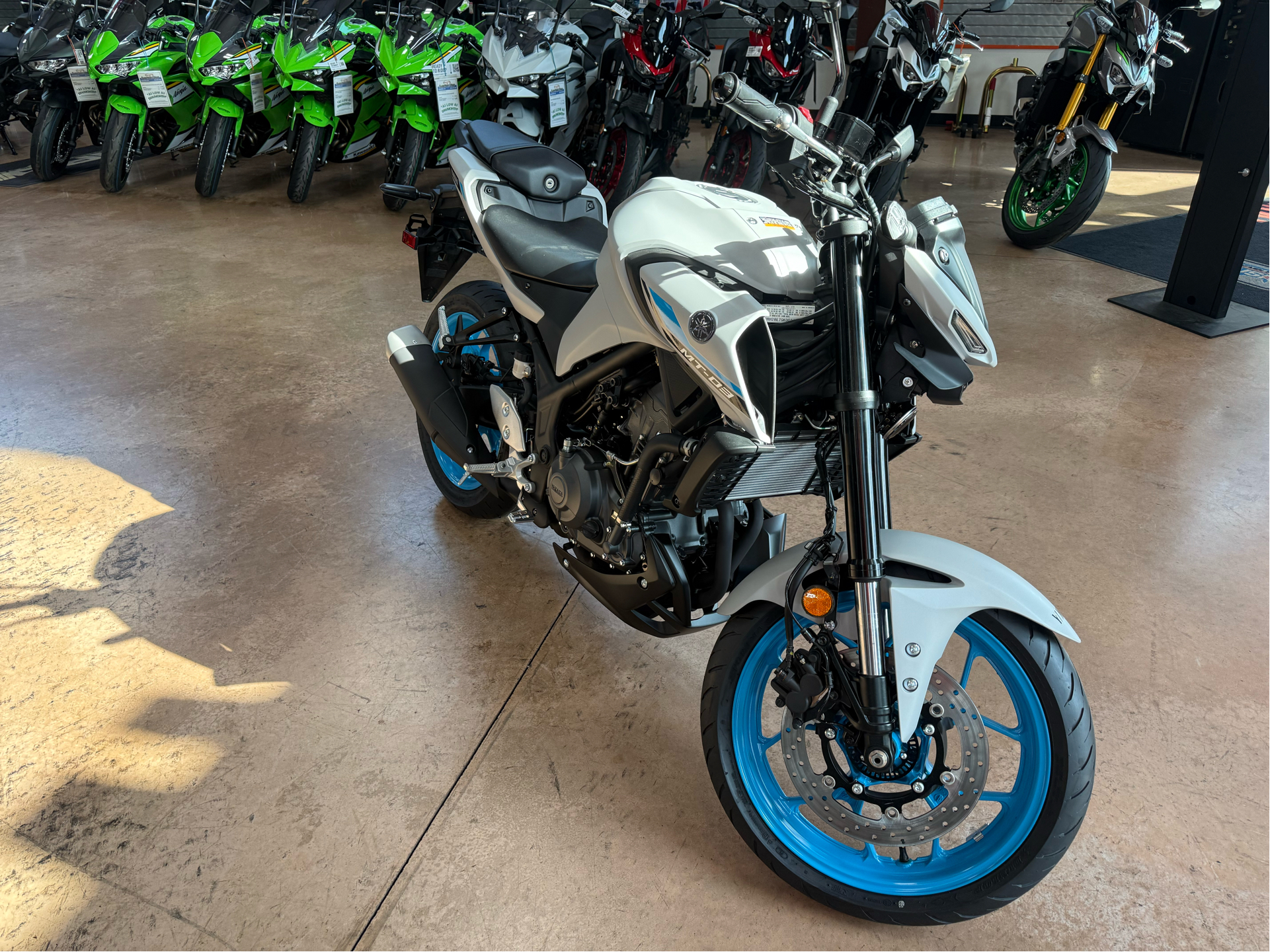 New 2025 Yamaha MT-03 Motorcycles in Evansville, IN Stock Number
