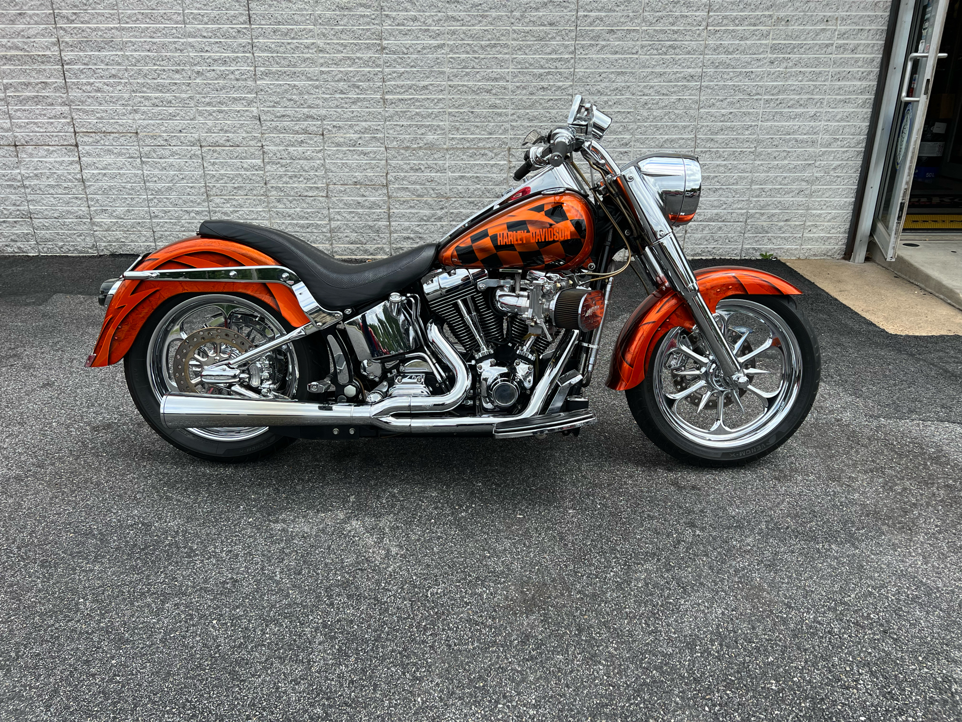 Custom Harley Fatboy Flstf Certified Pre-Owned 2001 Harley