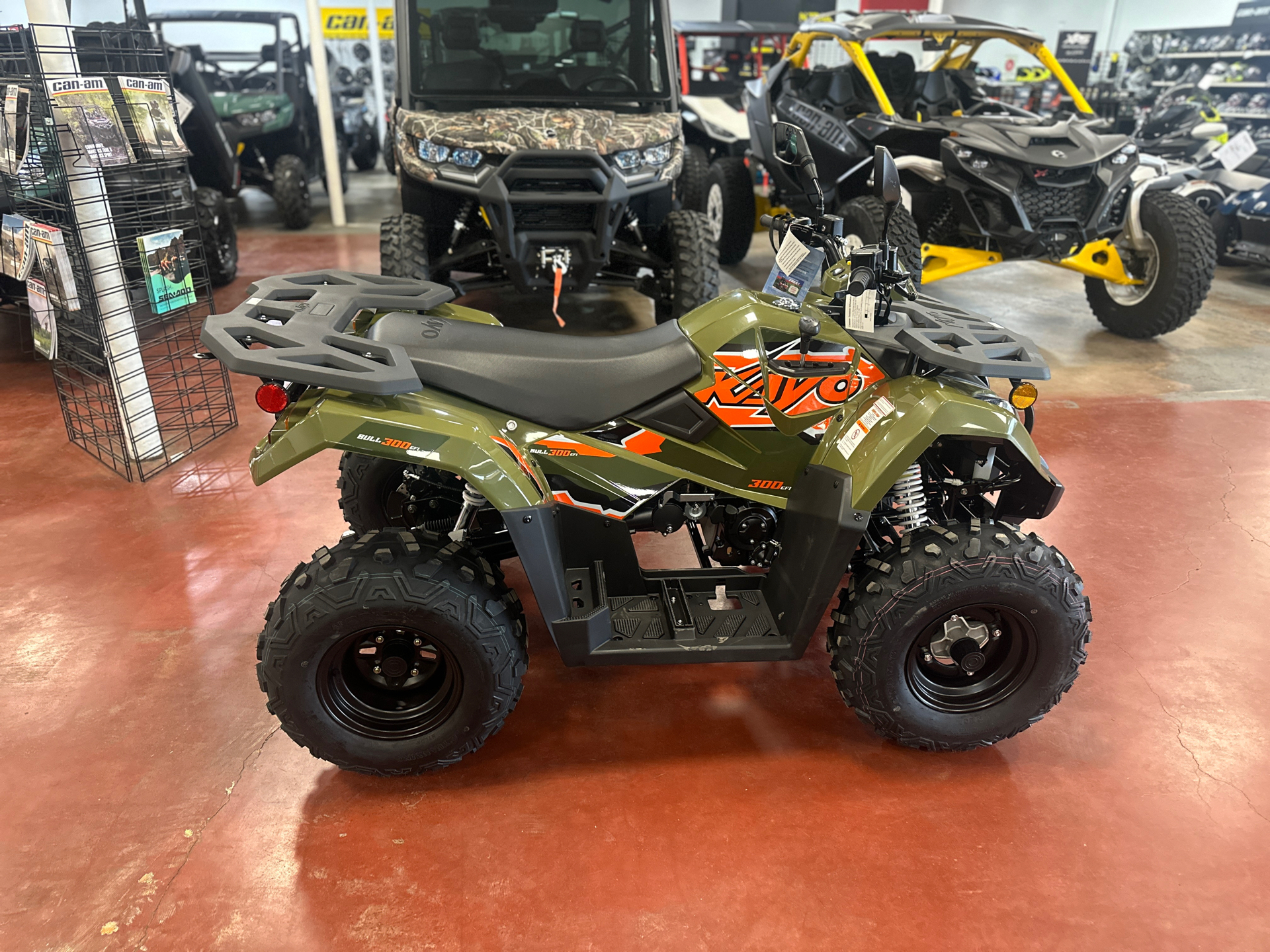New 2025 Kayo Bull 300 EFI Green ATVs in Eugene OR 000541