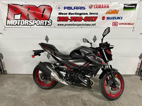 New 2024 Kawasaki Z500 SE ABS | Motorcycles in West Burlington IA
