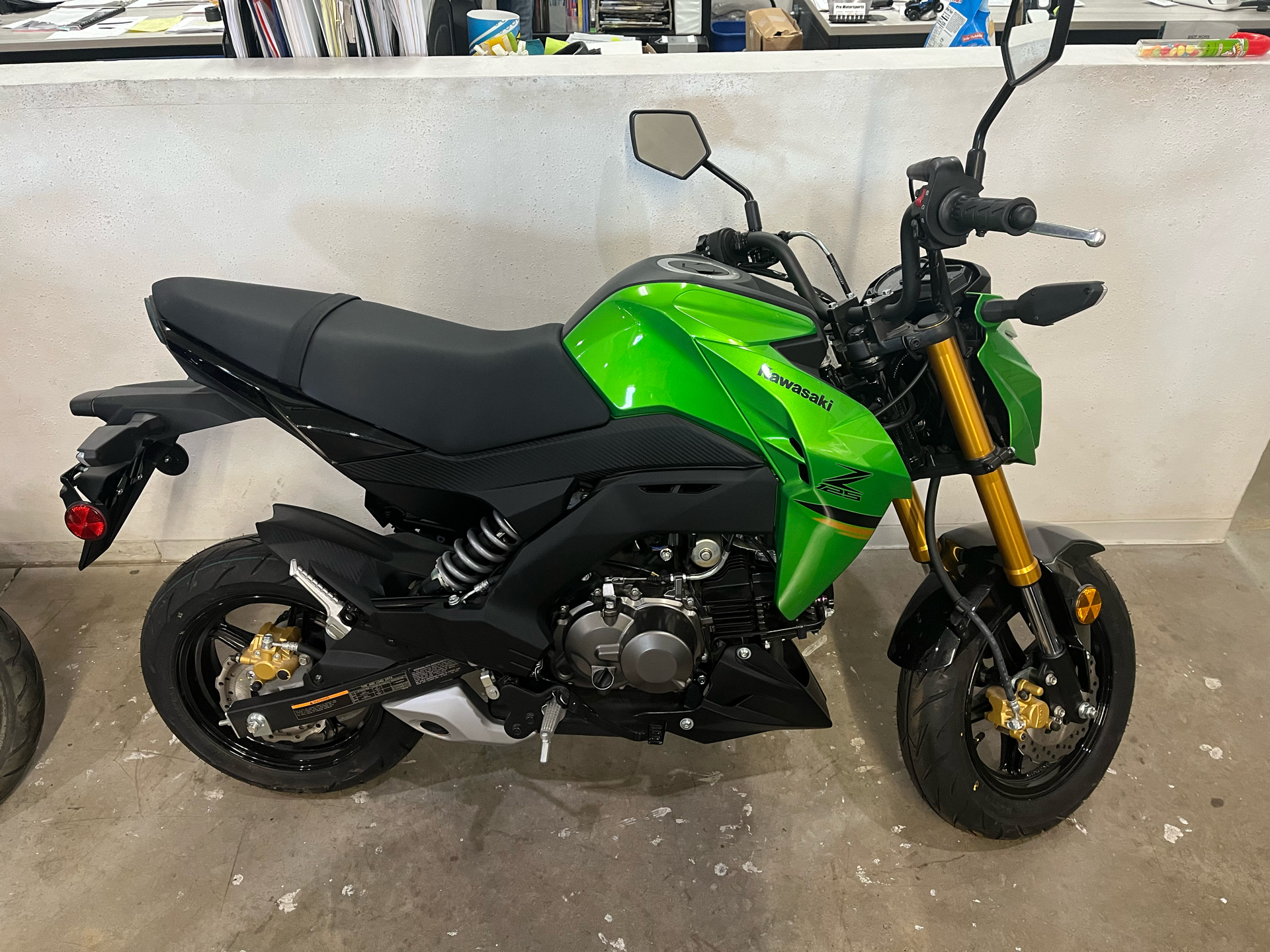 New 2024 Kawasaki Z125 Pro | Motorcycles in West Burlington IA