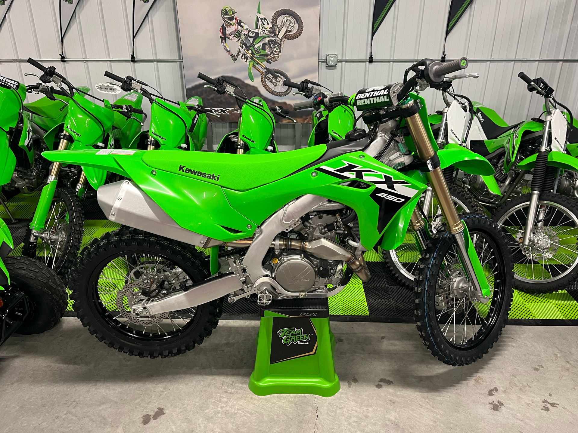 New 2024 Kawasaki KX 450 | Motorcycles in West Burlington IA