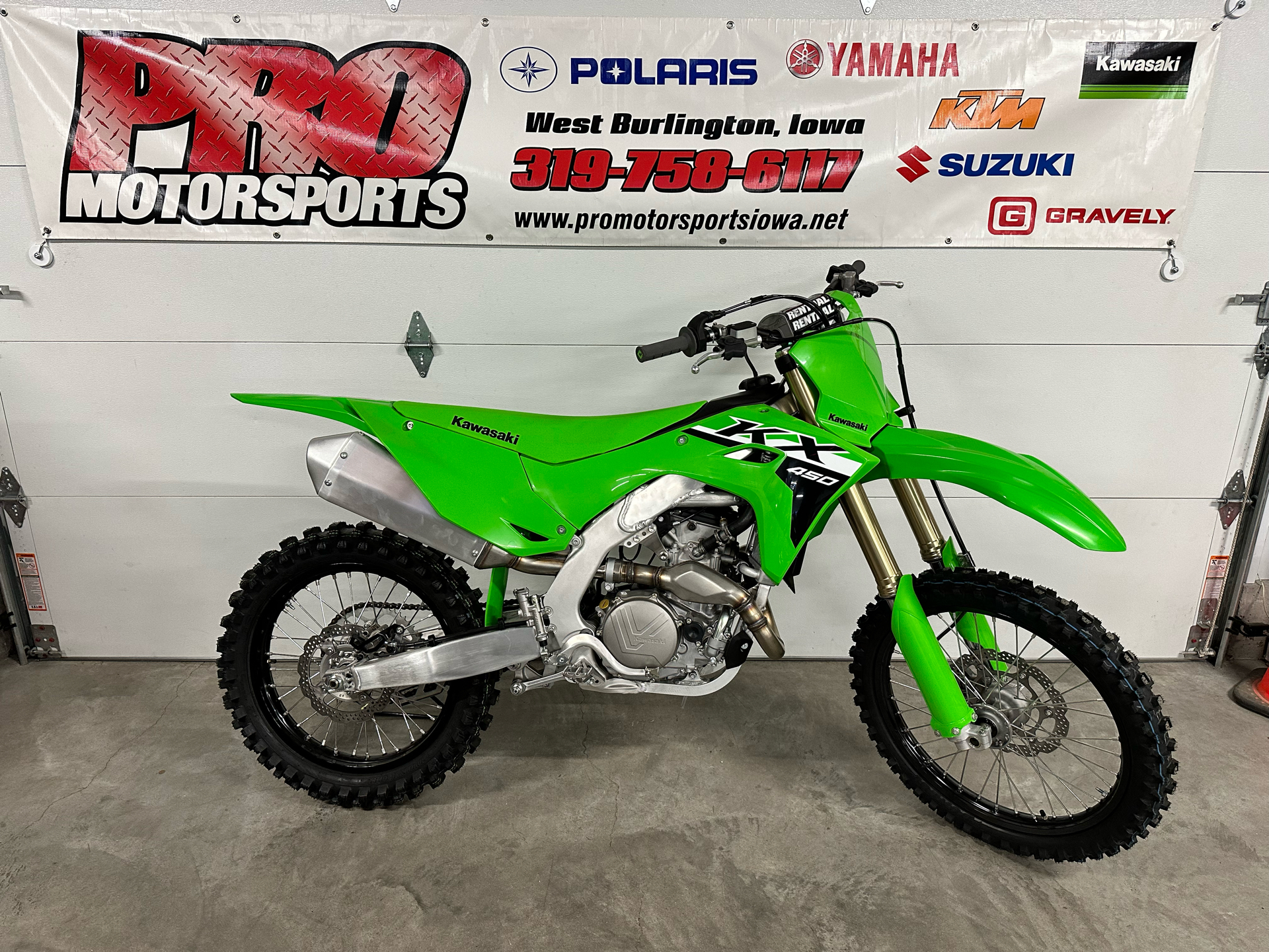 New 2024 Kawasaki KX 450 | Motorcycles in West Burlington IA