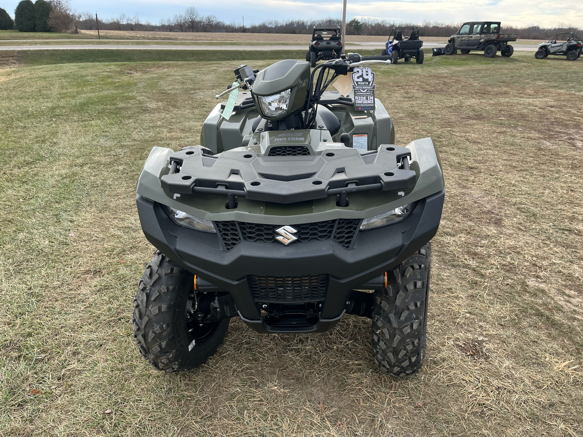 キング・アトランティス　psa9 2025 Suzuki KingQuad 750AXi ATVs Brilliant Ohio LT-A750XM5