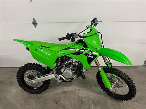 New 2024 Kawasaki KX 85 Motorcycles in West Burlington IA - Main Image
