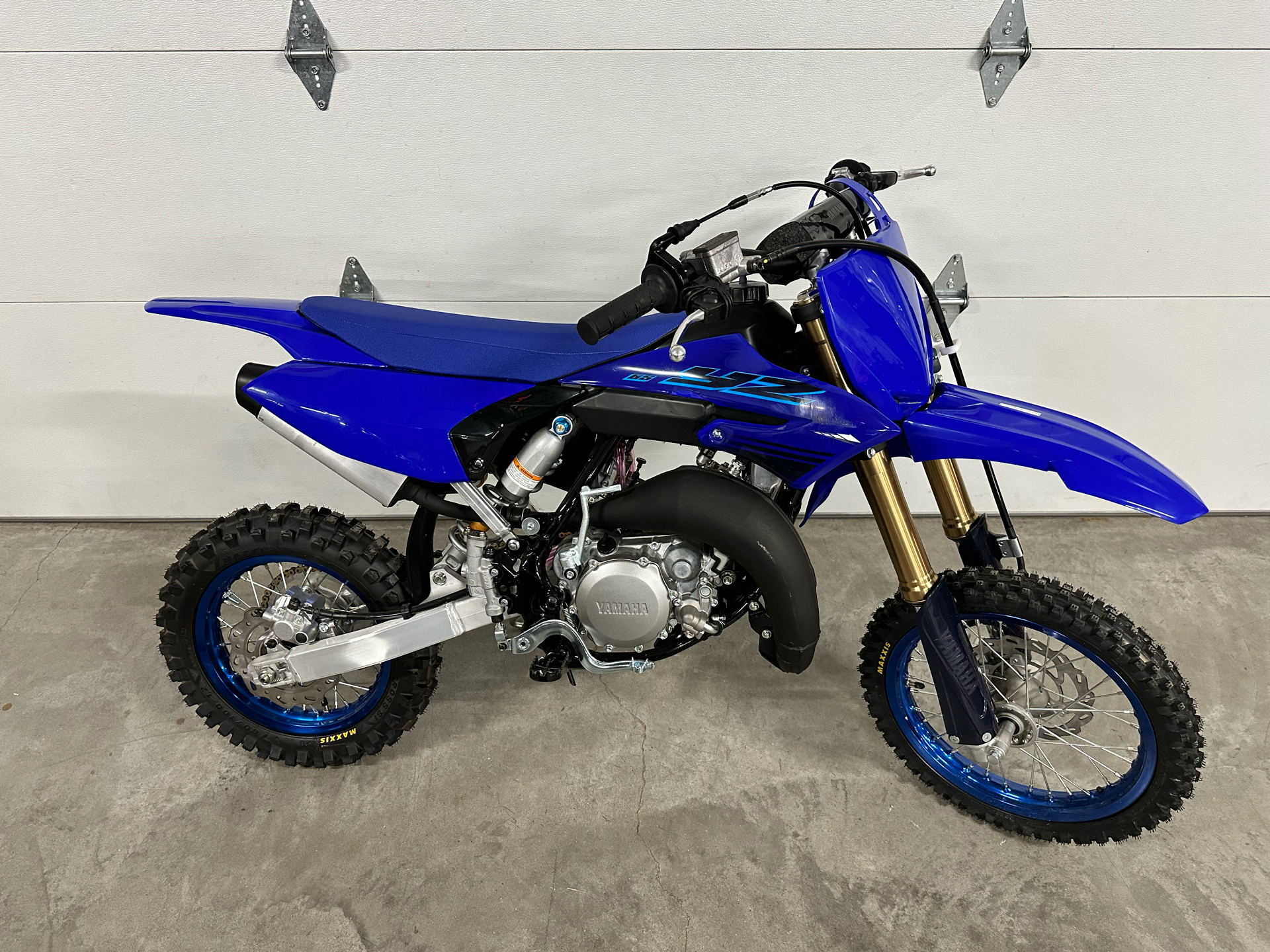 New 2024 Yamaha YZ65 | Motorcycles in West Burlington IA | YAM015791 Team  Yamaha Blue, image size:1920x1440