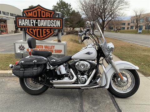 harley davidson ブラック×ホワイト×ブルー　ビンテージ 2013 Harley-Davidson® FLSTC Heritage Softail® Classic for Sale in
