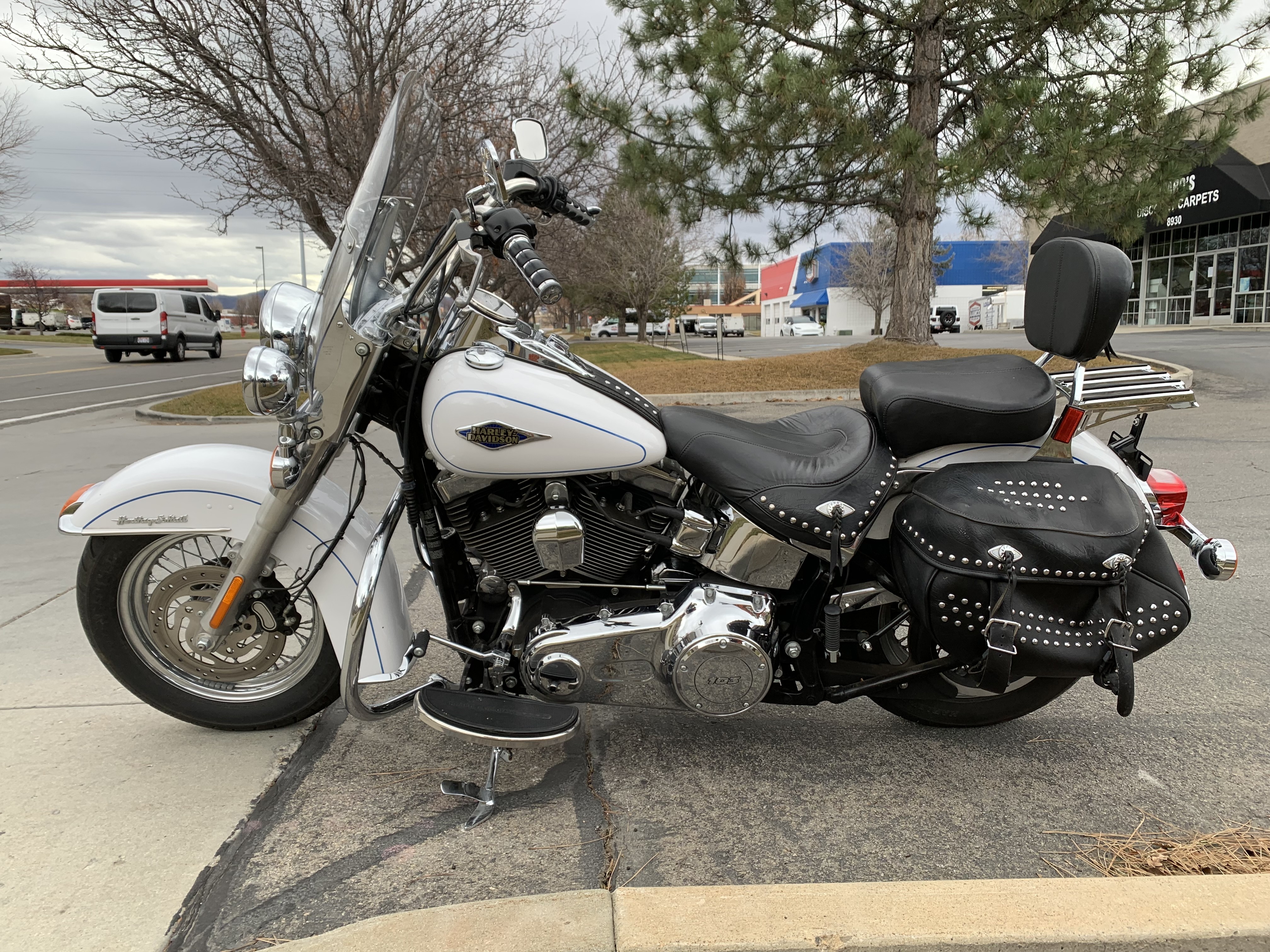 Used 2013 Harley-Davidson Heritage Softail® Classic White Hot