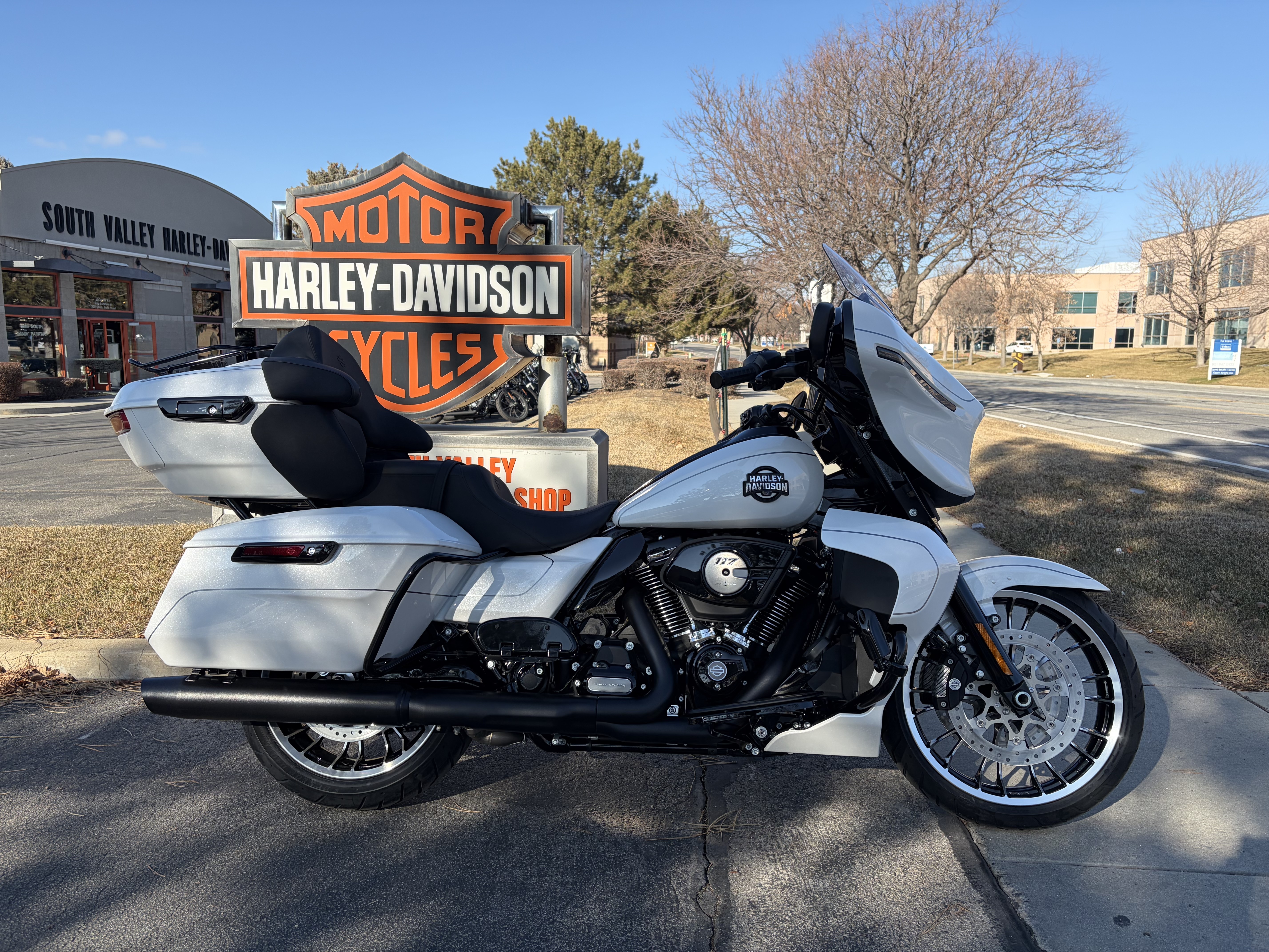 New 2026 Harley-Davidson Street Glide® Limited White Onyx Pearl