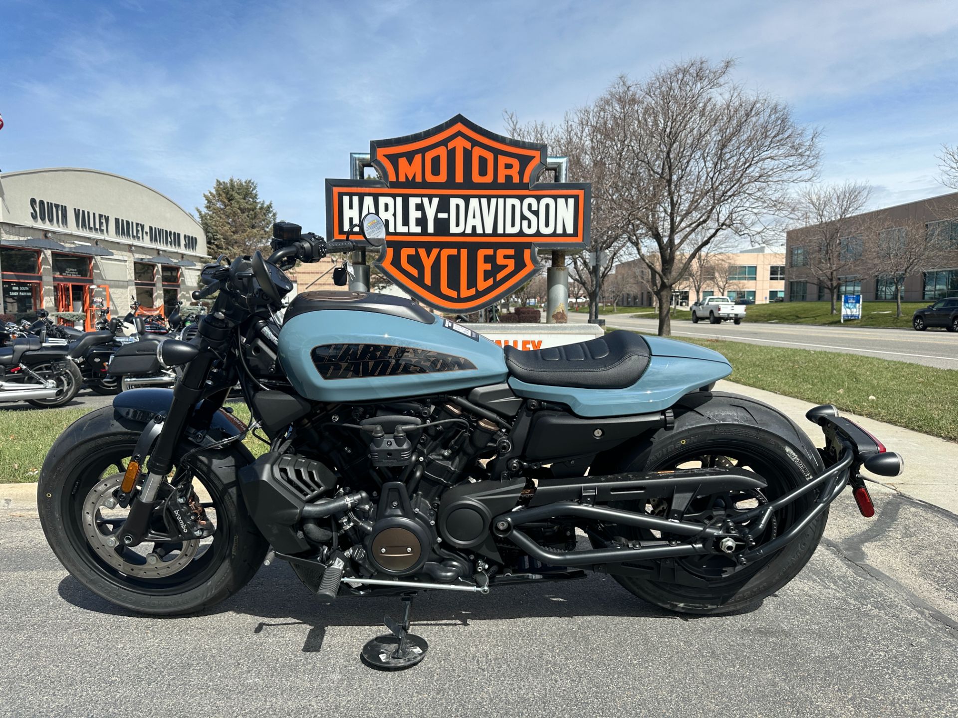 New 2024 Harley-Davidson Sportster® S Sharkskin Blue | Motorcycles