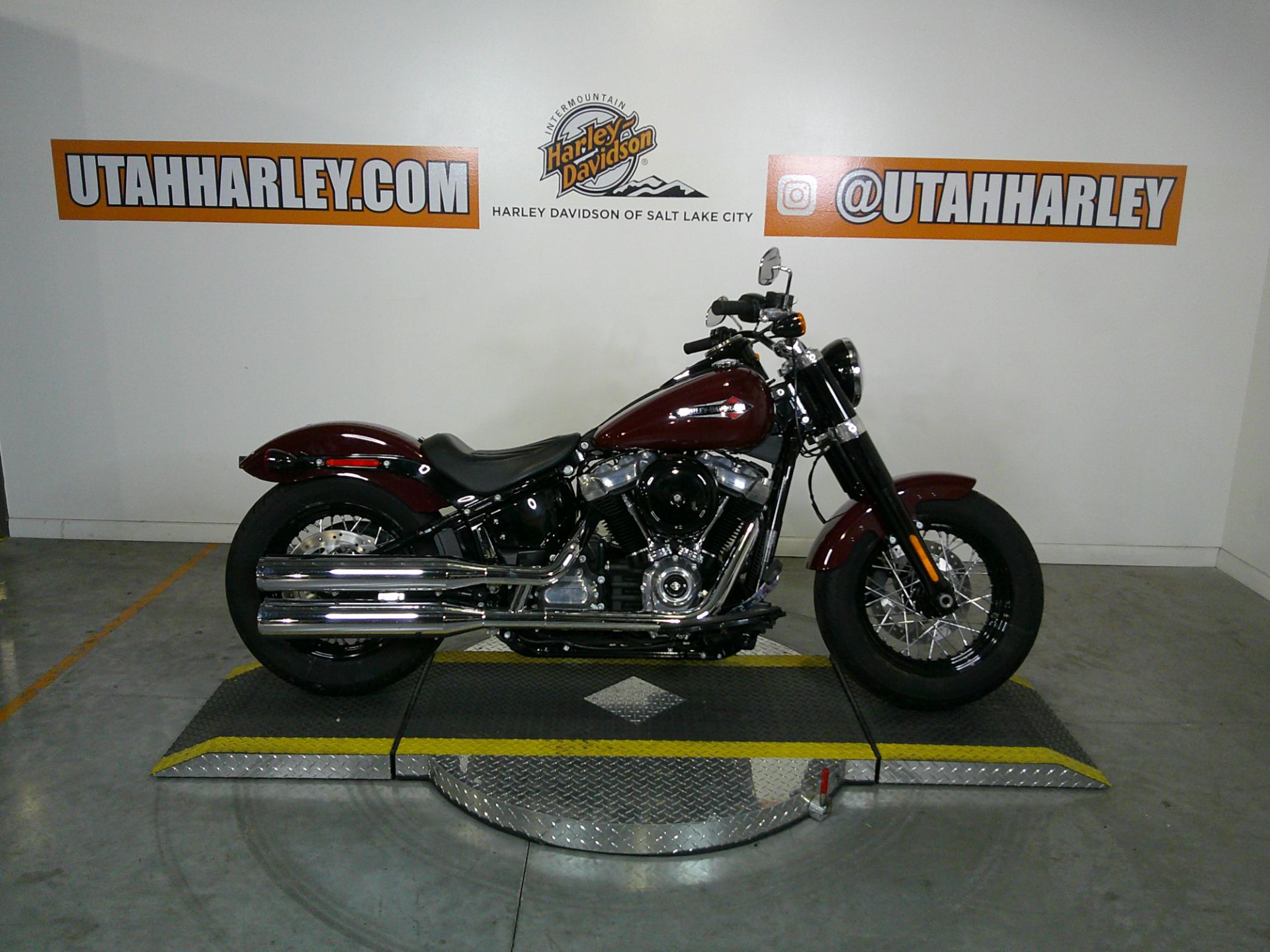 2020 Harley Fatboy Slim Harley Softail New Harley Models Harley - Main Image
