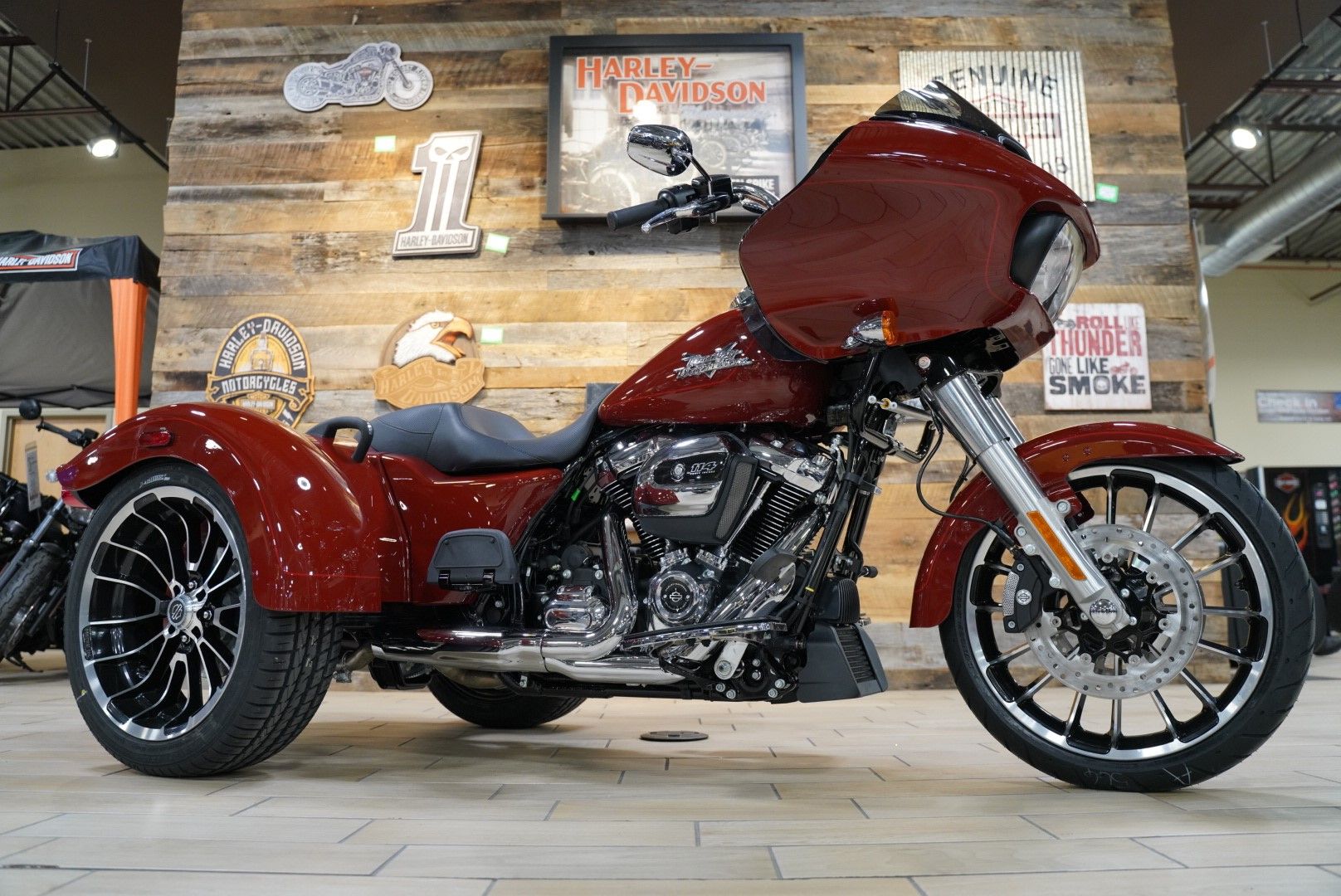 New 2024 Harley-Davidson Road Glide® 3 Red Rock (Chrome Finish