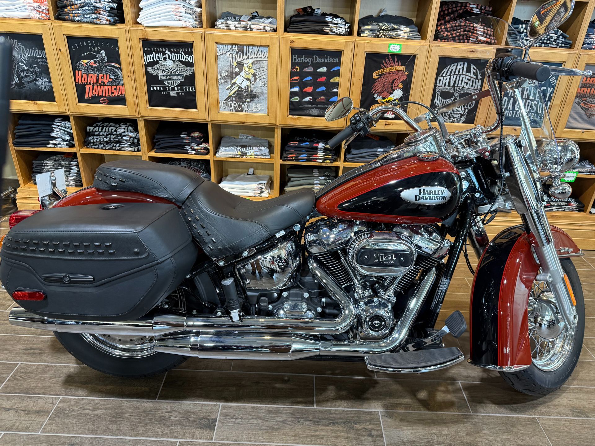 New 2024 Harley-Davidson Heritage Classic 114 Red Rock Vivid - Main Image