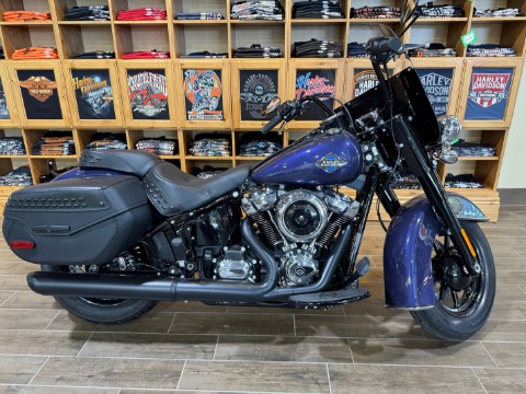 New 2026 Harley-Davidson Heritage Classic Purple Abyss Black Two