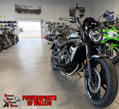 New 2025 Kawasaki Vulcan S Cafe ABS Metallic Moondust Gray